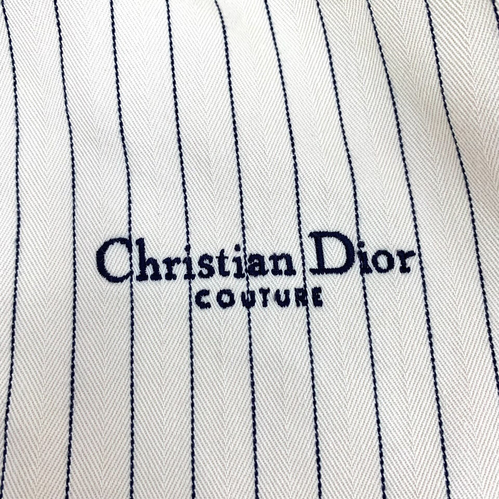 Dior Dior Striped Christian Dior Couture Shirt 52 Size US L / EU 52-54 / 3 - 6 Thumbnail