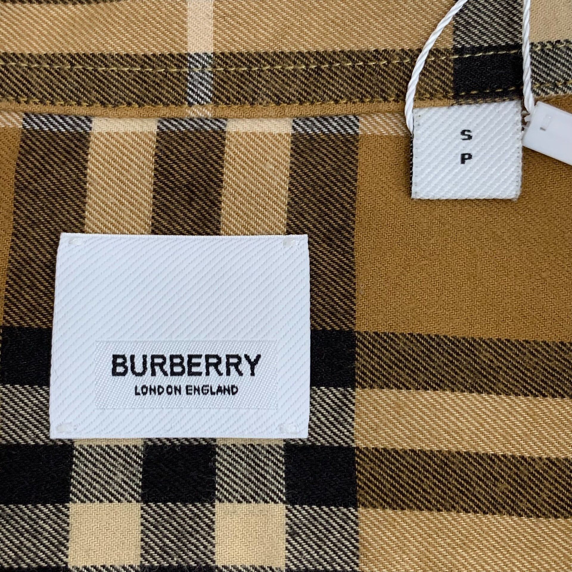 Burberry Burberry Classic Check Cotton Shirt Size S Size US S / EU 44-46 / 1 - 6 Thumbnail