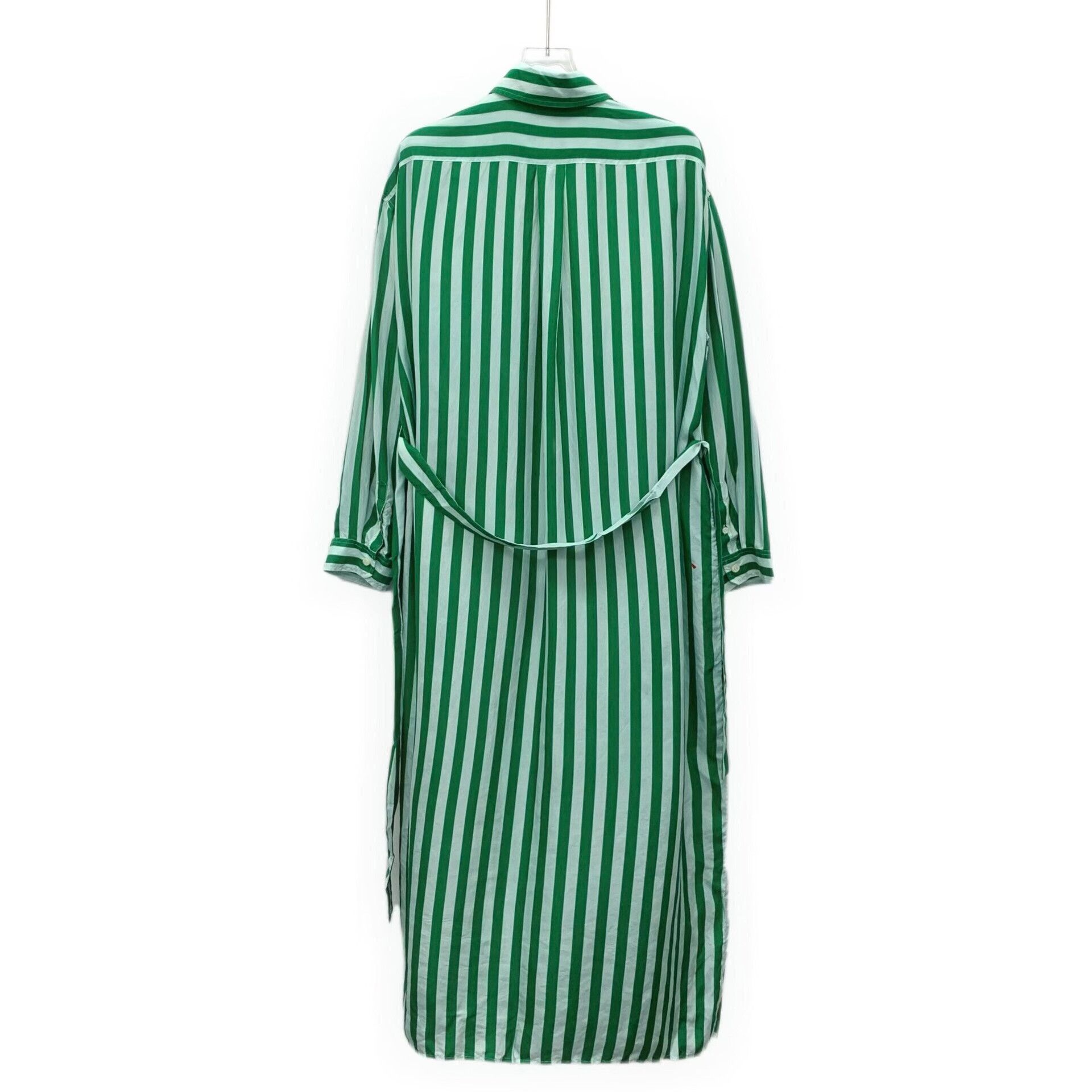 Prada Prada Striped Silk Shirt Dress IT 36 Size XS / US 0-2 / IT 36-38 - 3 Thumbnail