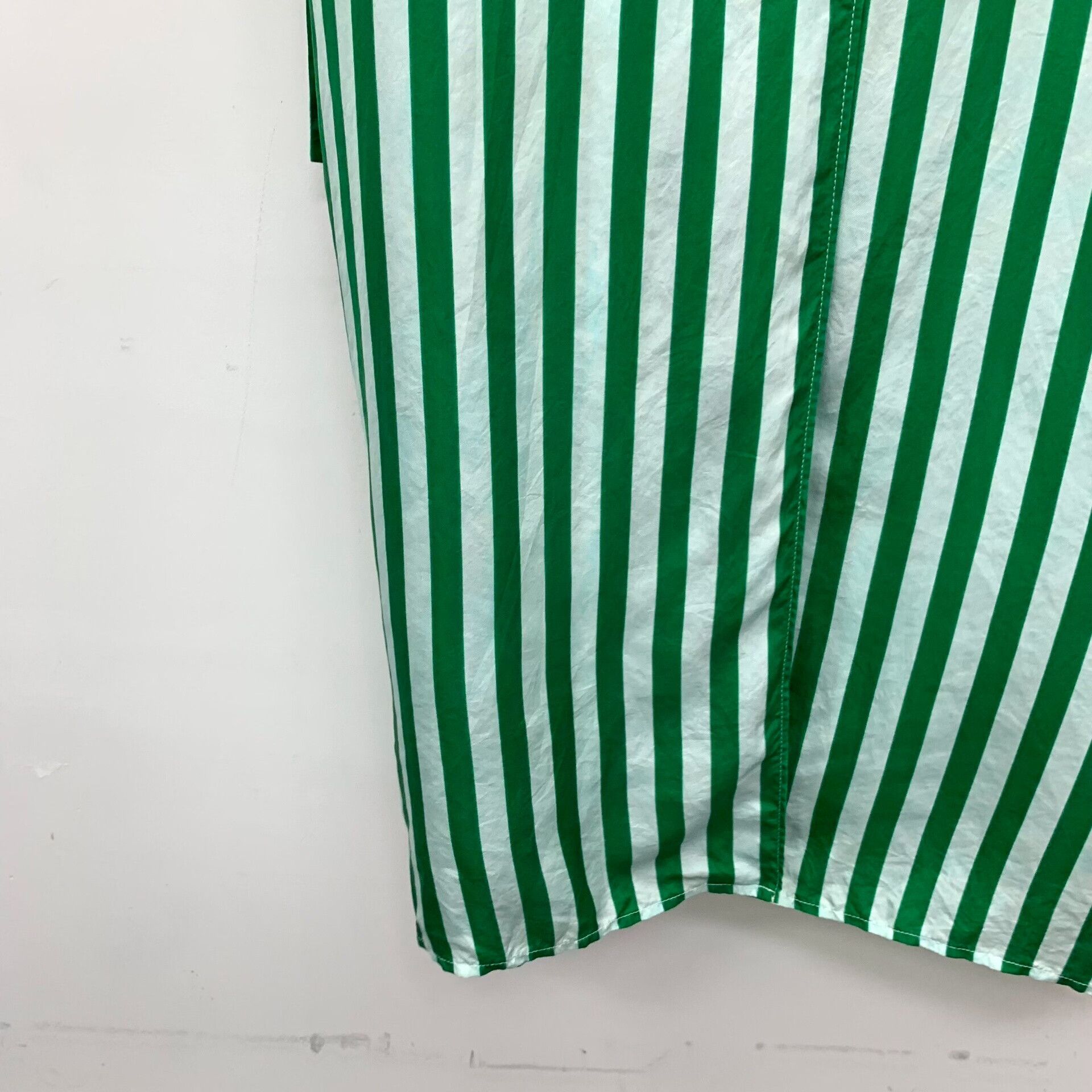 Prada Prada Striped Silk Shirt Dress IT 36 Size XS / US 0-2 / IT 36-38 - 6 Thumbnail