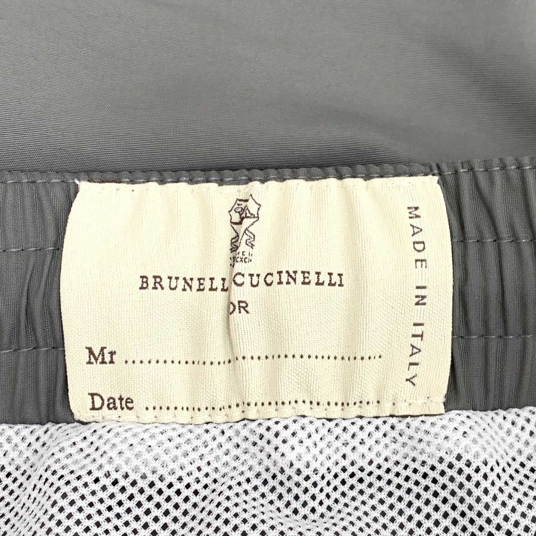 Brunello Cucinelli Brunello Cucinelli Logo Embroidered Shorts XL Size US 36 / EU 52 - 6 Thumbnail