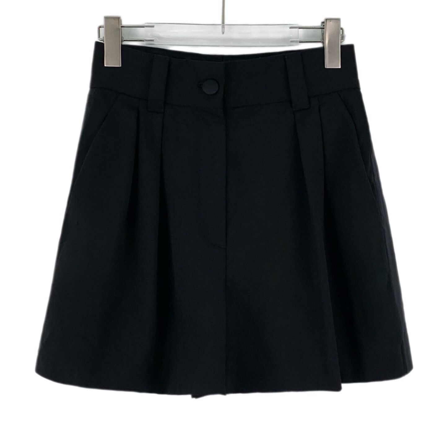 Miu Miu Miu Miu Pleated Wool Shorts Size 40 Size 27" / US 4 / IT 40 - 2 Thumbnail