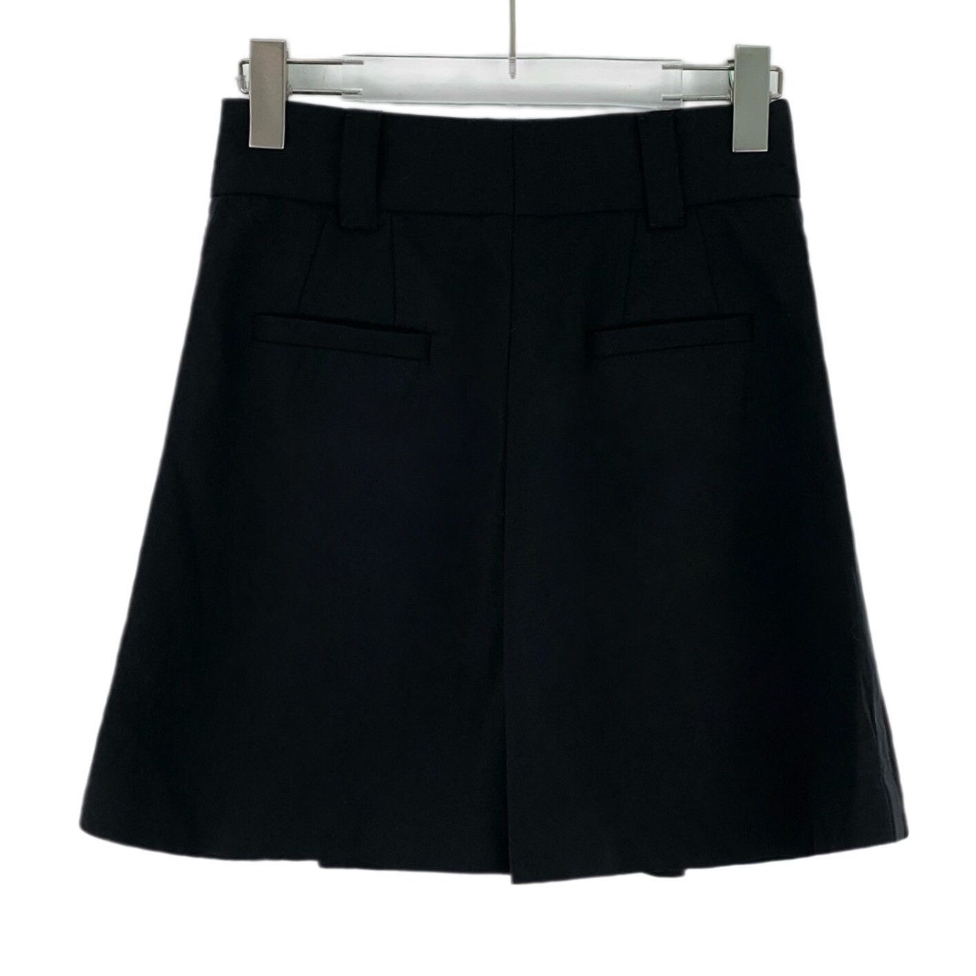 Miu Miu Miu Miu Pleated Wool Shorts Size 40 Size 27" / US 4 / IT 40 - 3 Thumbnail