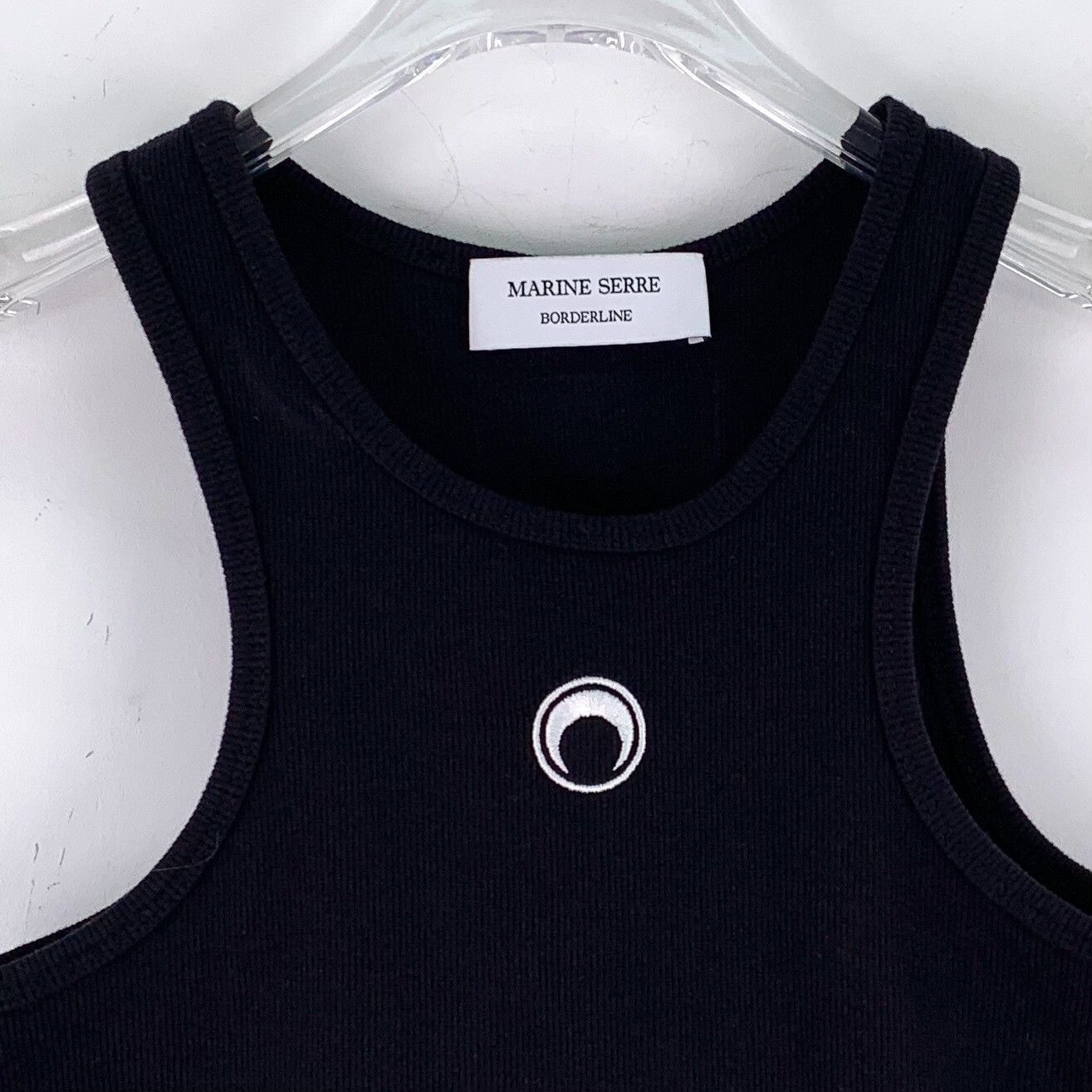 Marine Serre Marine Serre Moon Logo Ribbed Tank Top S Size S / US 4 / IT 40 - 5 Thumbnail
