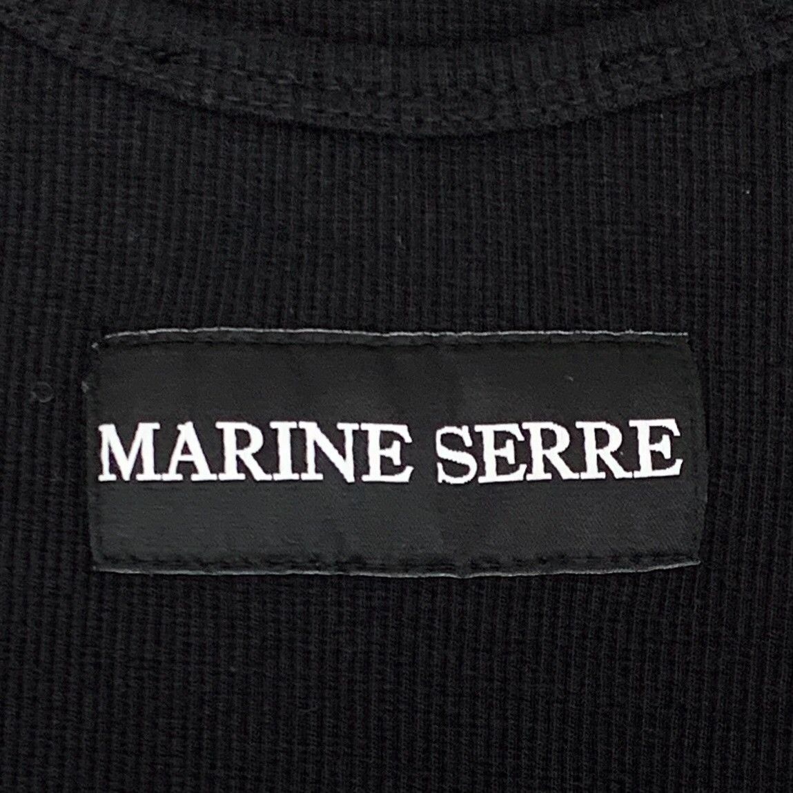 Marine Serre Marine Serre Moon Logo Ribbed Tank Top S Size S / US 4 / IT 40 - 8 Thumbnail