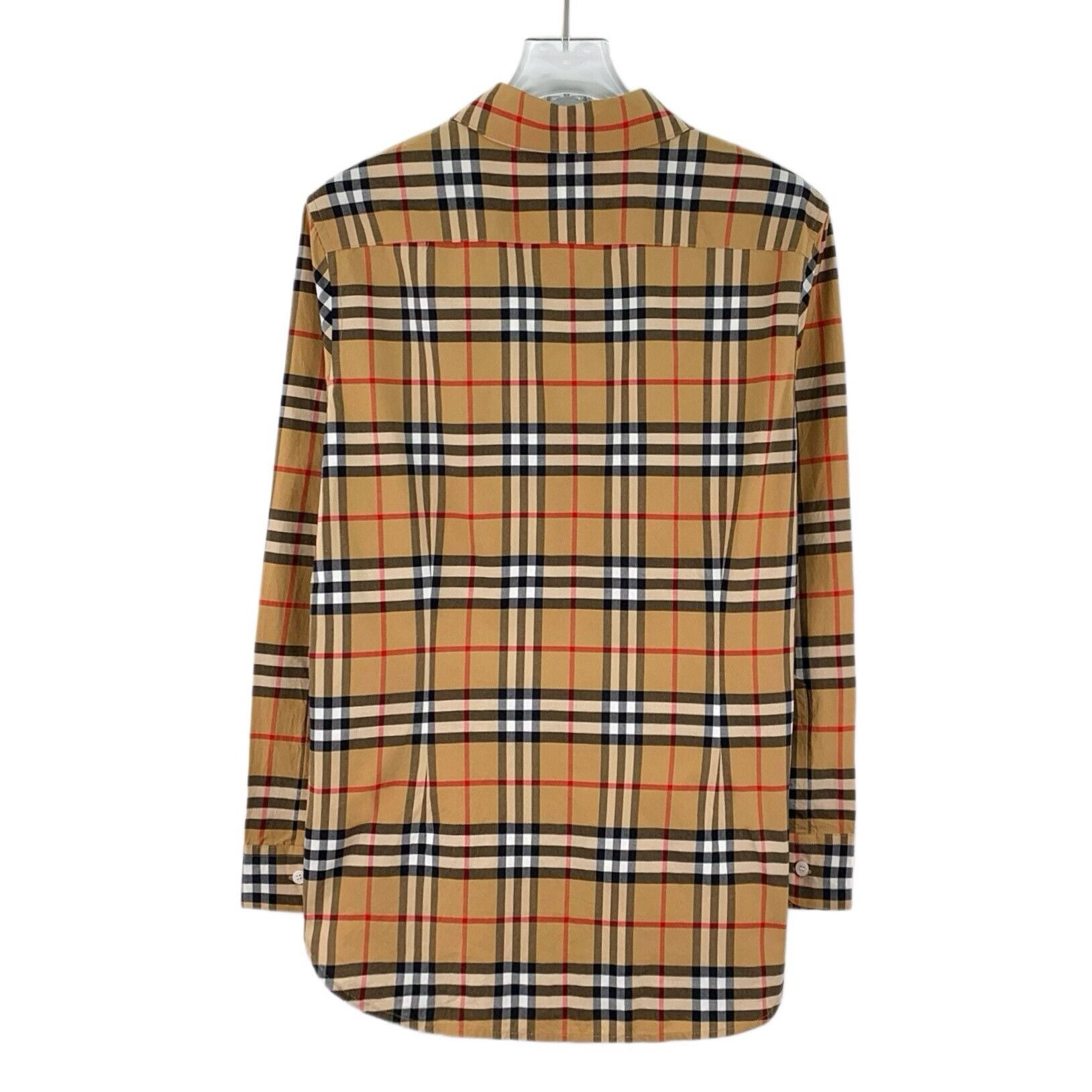 Burberry Burberry Check Cotton Button Up Shirt IT 40 Size S / US 4 / IT 40 - 3 Thumbnail