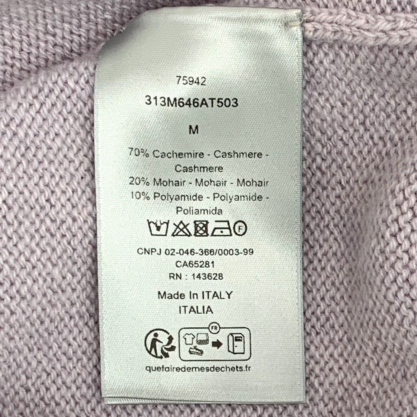 Dior Dior Logo Intarsia Cashmere Vest Size M Size US M / EU 48-50 / 2 - 9 Thumbnail