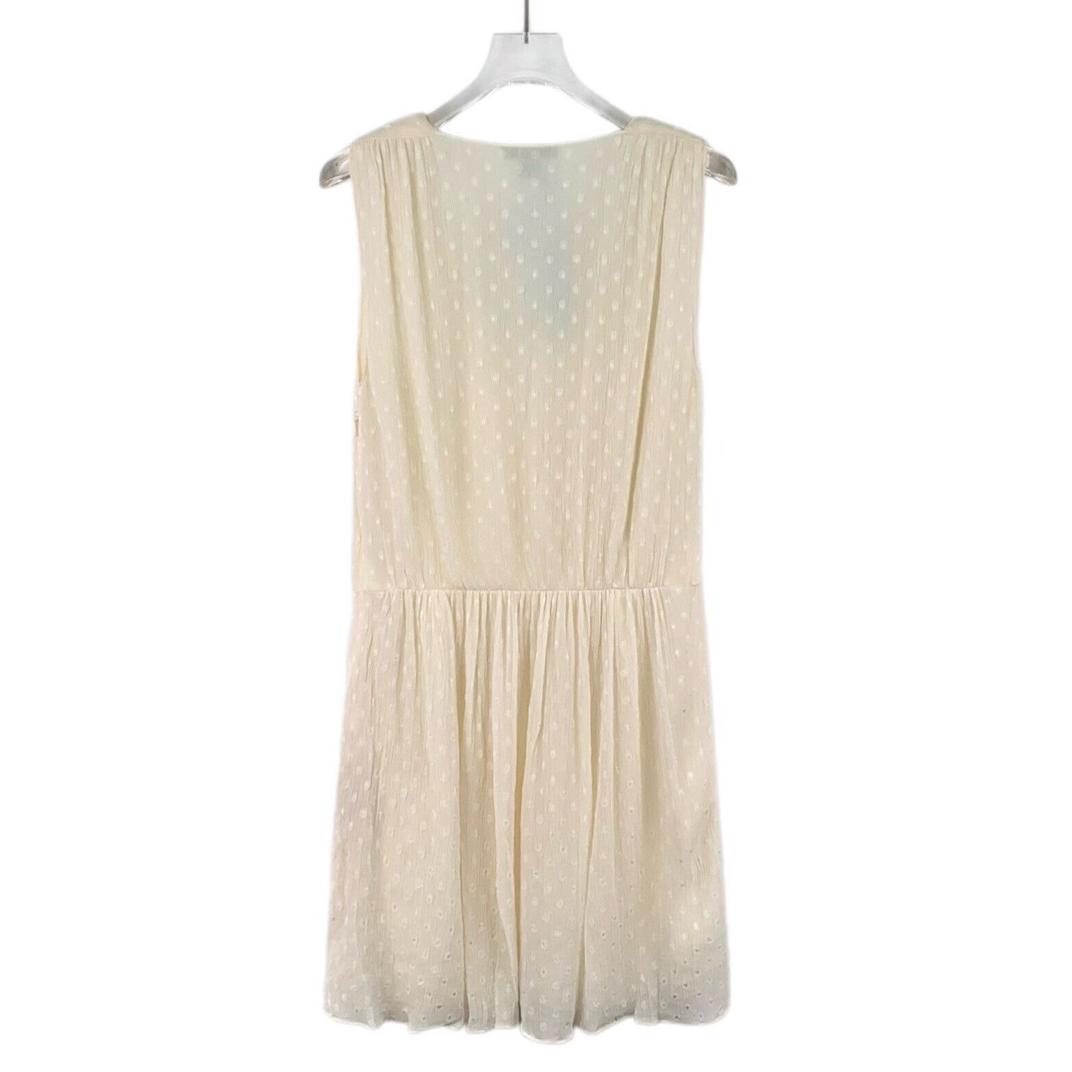Burberry Burberry Polka Dot Silk Mini Dress US 6 Size M / US 6-8 / IT 42-44 - 3 Thumbnail