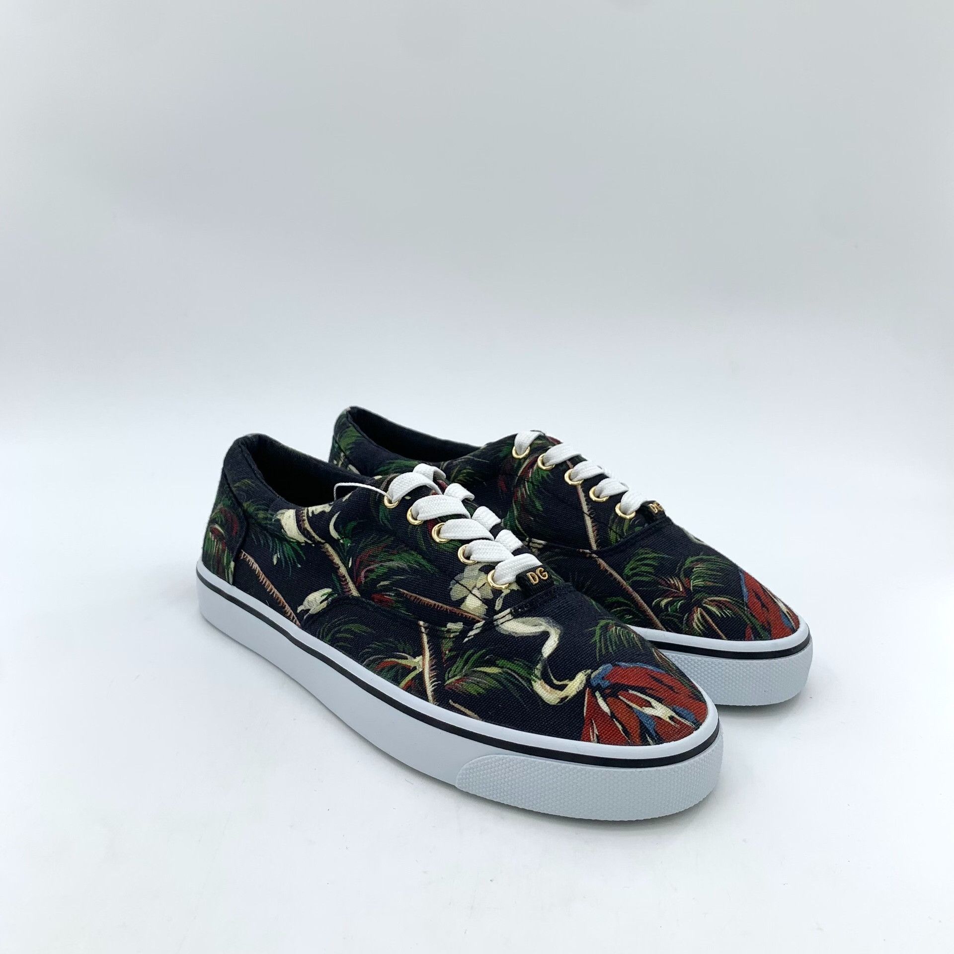 Dolce & Gabbana Dolce & Gabbana Tropical Print Sneakers US 7 Size US 7 / EU 40 - 3 Thumbnail