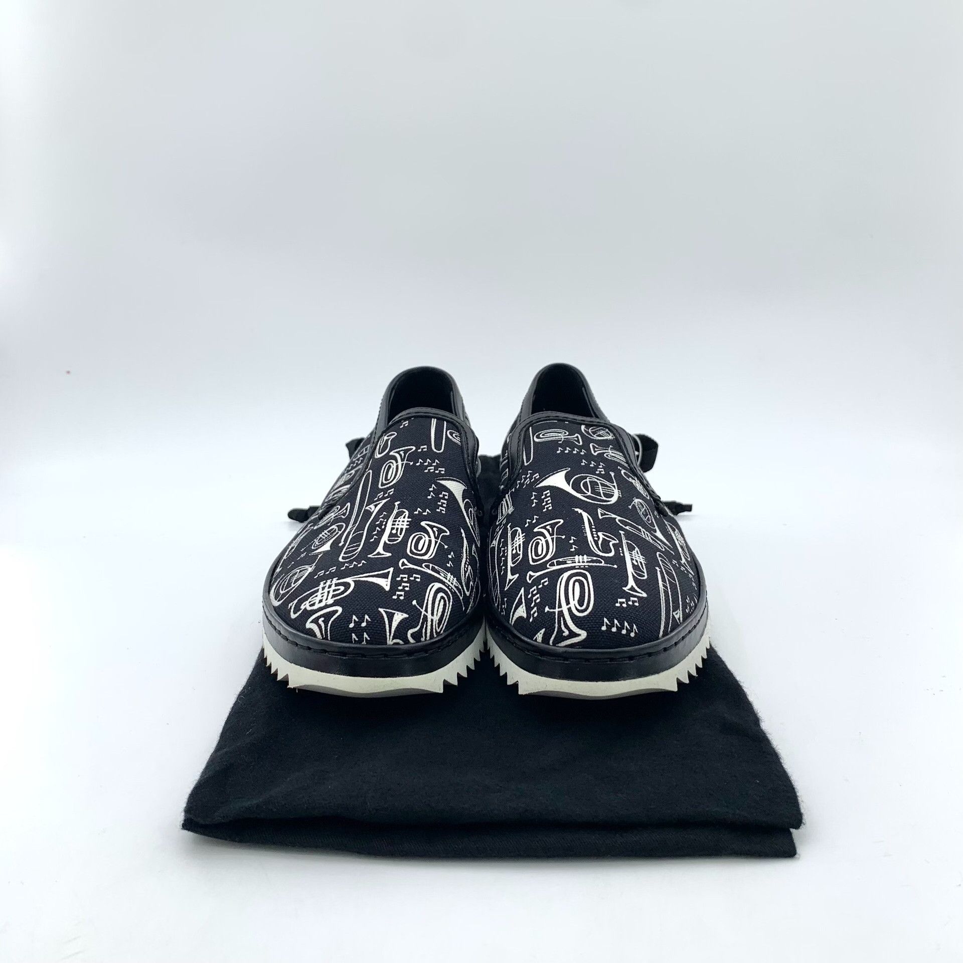 Dolce & Gabbana Dolce & Gabbana Musical Print Slip Ons EU 42.5 Size US 9.5 / EU 42-43 - 9 Thumbnail
