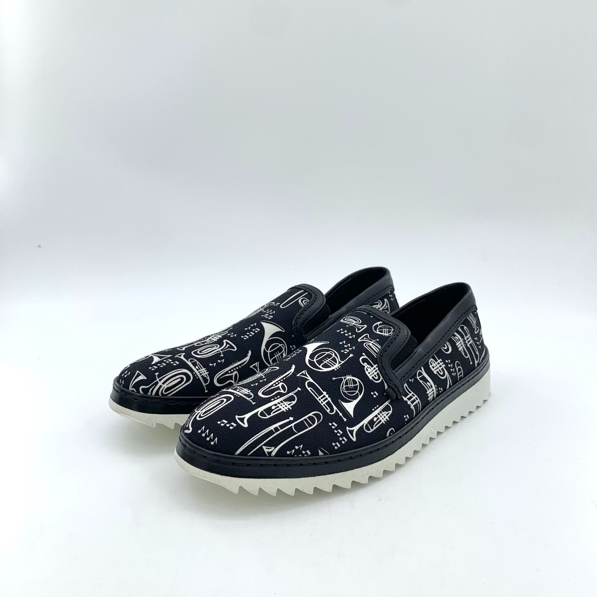 Dolce & Gabbana Dolce & Gabbana Musical Print Slip Ons EU 42.5 Size US 9.5 / EU 42-43 - 2 Thumbnail