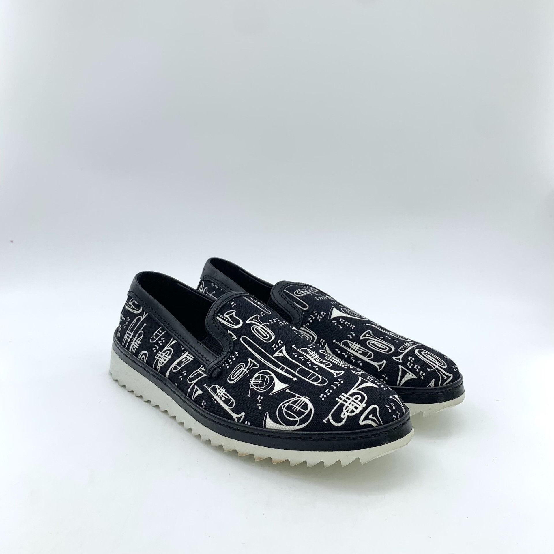 Dolce & Gabbana Dolce & Gabbana Musical Print Slip Ons EU 42.5 Size US 9.5 / EU 42-43 - 3 Thumbnail