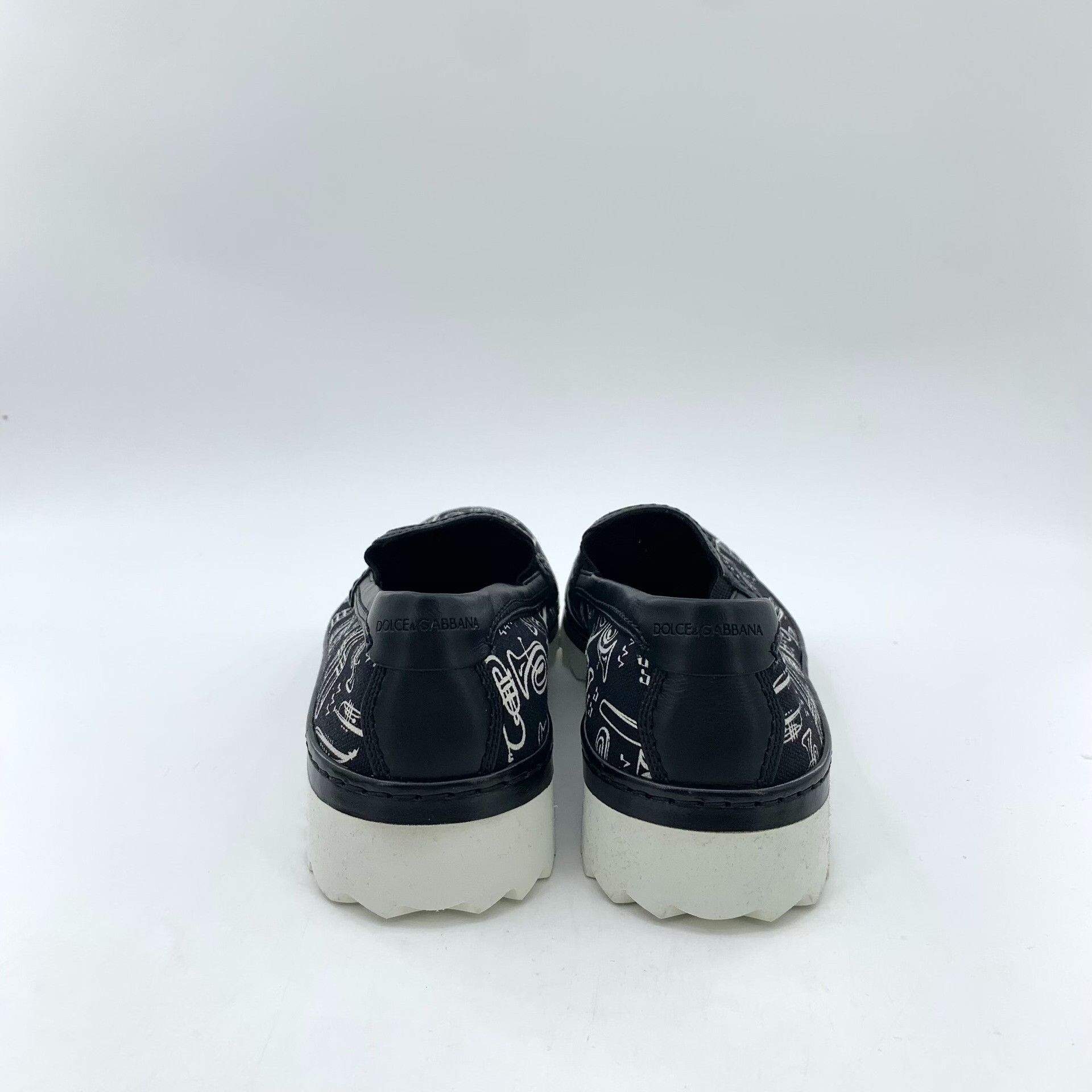 Dolce & Gabbana Dolce & Gabbana Musical Print Slip Ons EU 42.5 Size US 9.5 / EU 42-43 - 5 Thumbnail