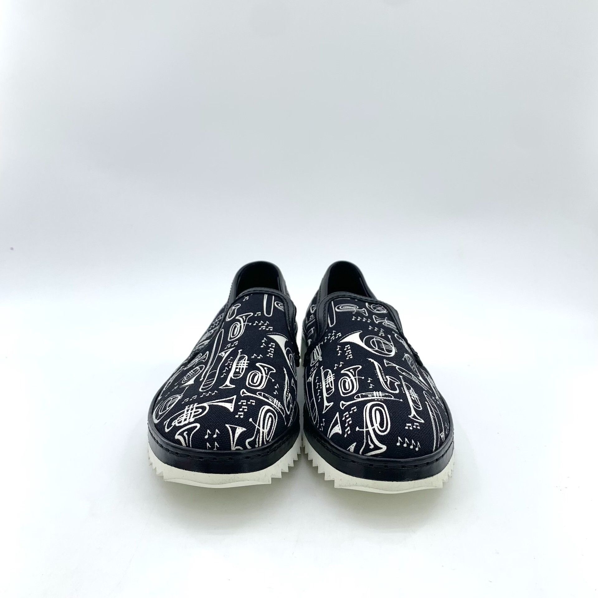 Dolce & Gabbana Dolce & Gabbana Musical Print Slip Ons EU 42.5 Size US 9.5 / EU 42-43 - 4 Thumbnail