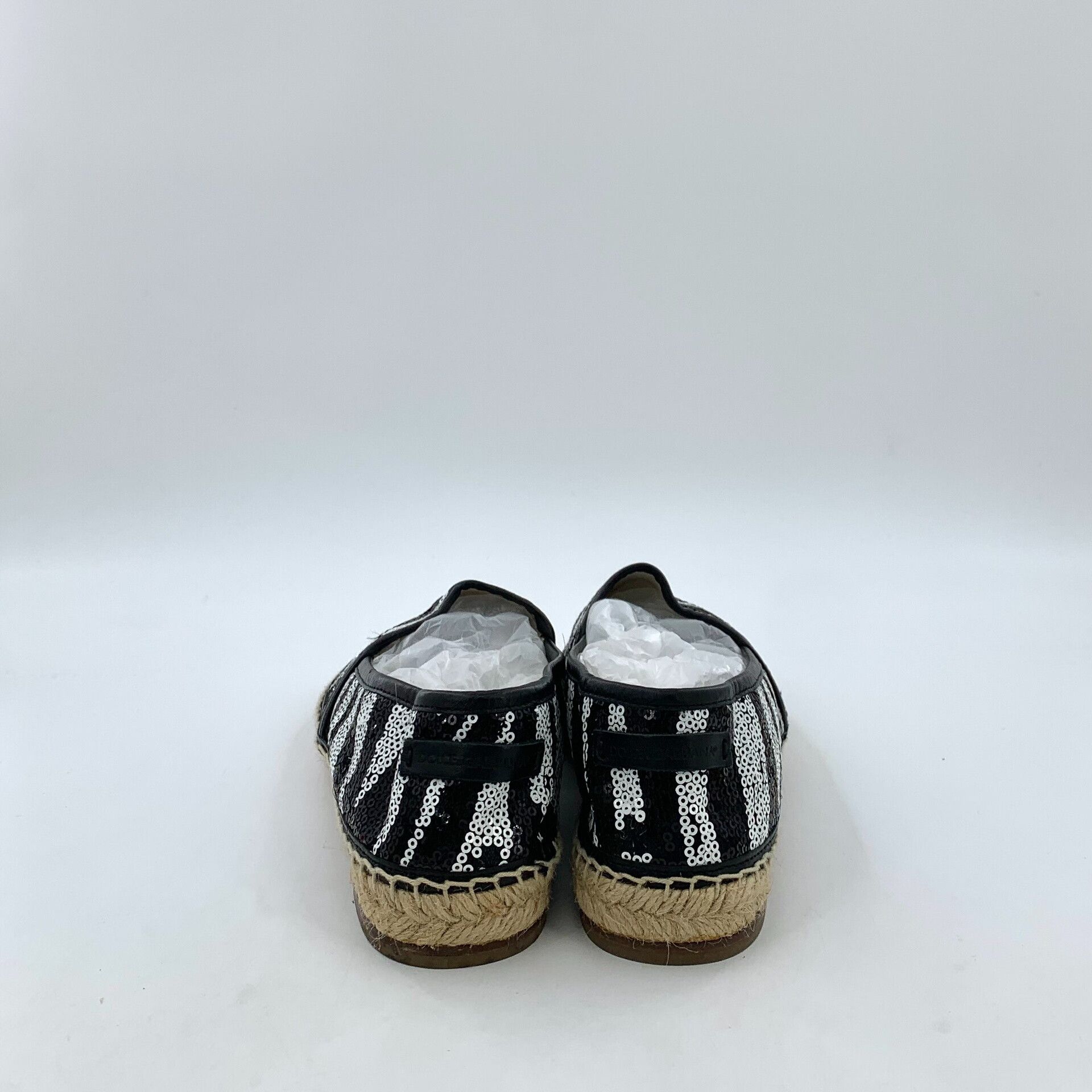 Dolce & Gabbana Dolce & Gabbana Sequin Striped Espadrilles Size 39 Size US 6 / EU 39 - 5 Thumbnail