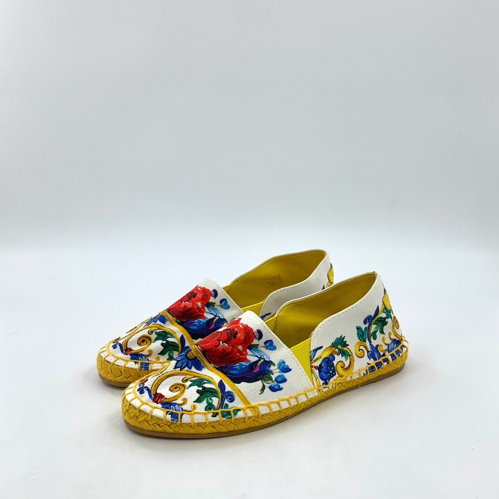Dolce & Gabbana Dolce & Gabbana Floral Canvas Espadrilles 36 Size US 6 / IT 36 - 2 Thumbnail