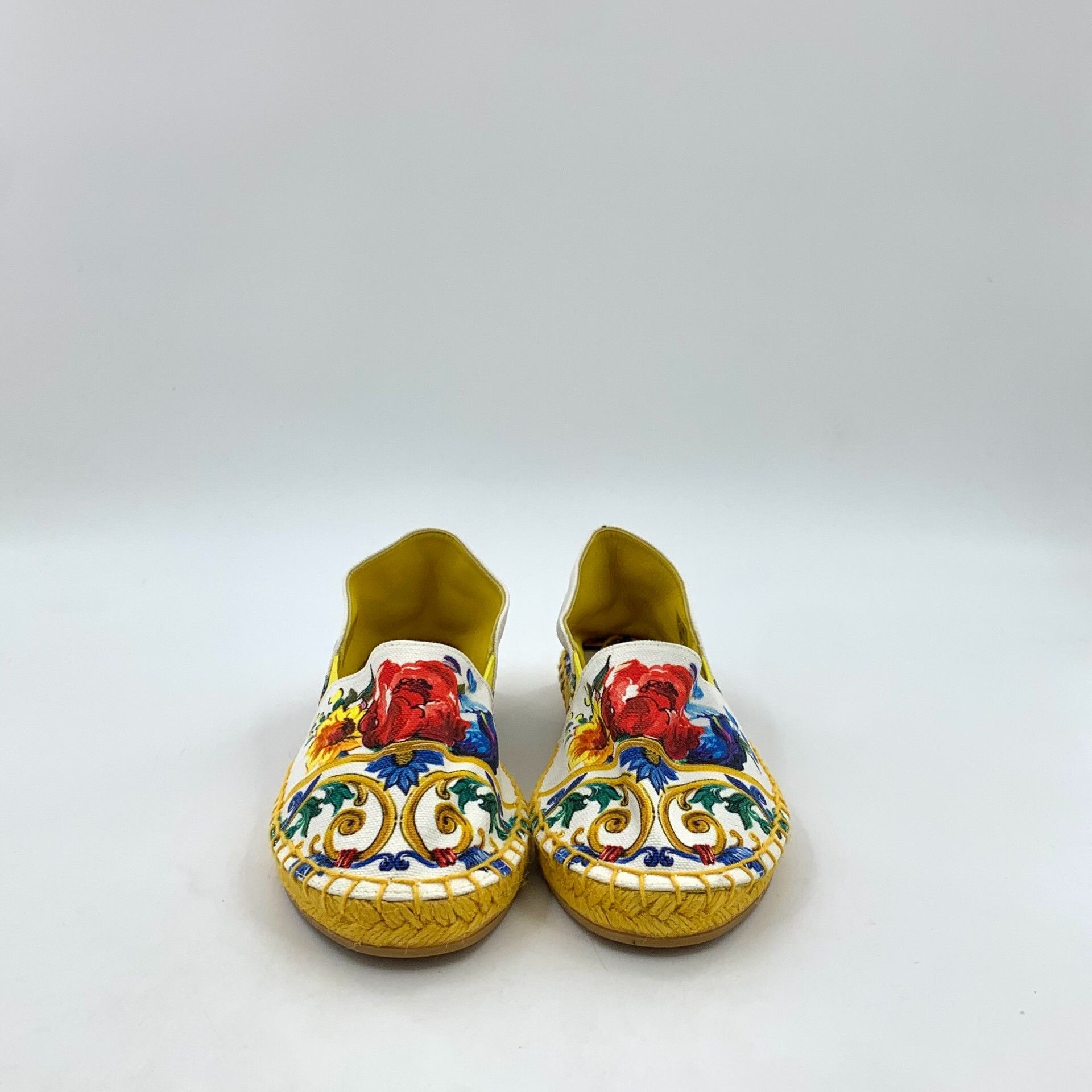Dolce & Gabbana Dolce & Gabbana Floral Canvas Espadrilles 36 Size US 6 / IT 36 - 4 Thumbnail