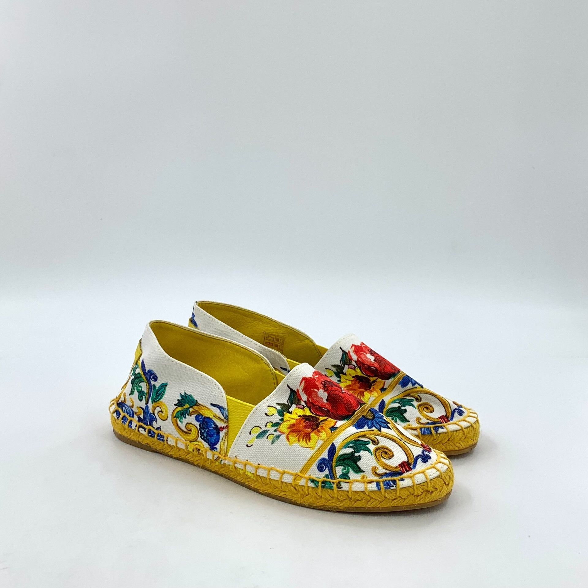 Dolce & Gabbana Dolce & Gabbana Floral Canvas Espadrilles 36 Size US 6 / IT 36 - 3 Thumbnail