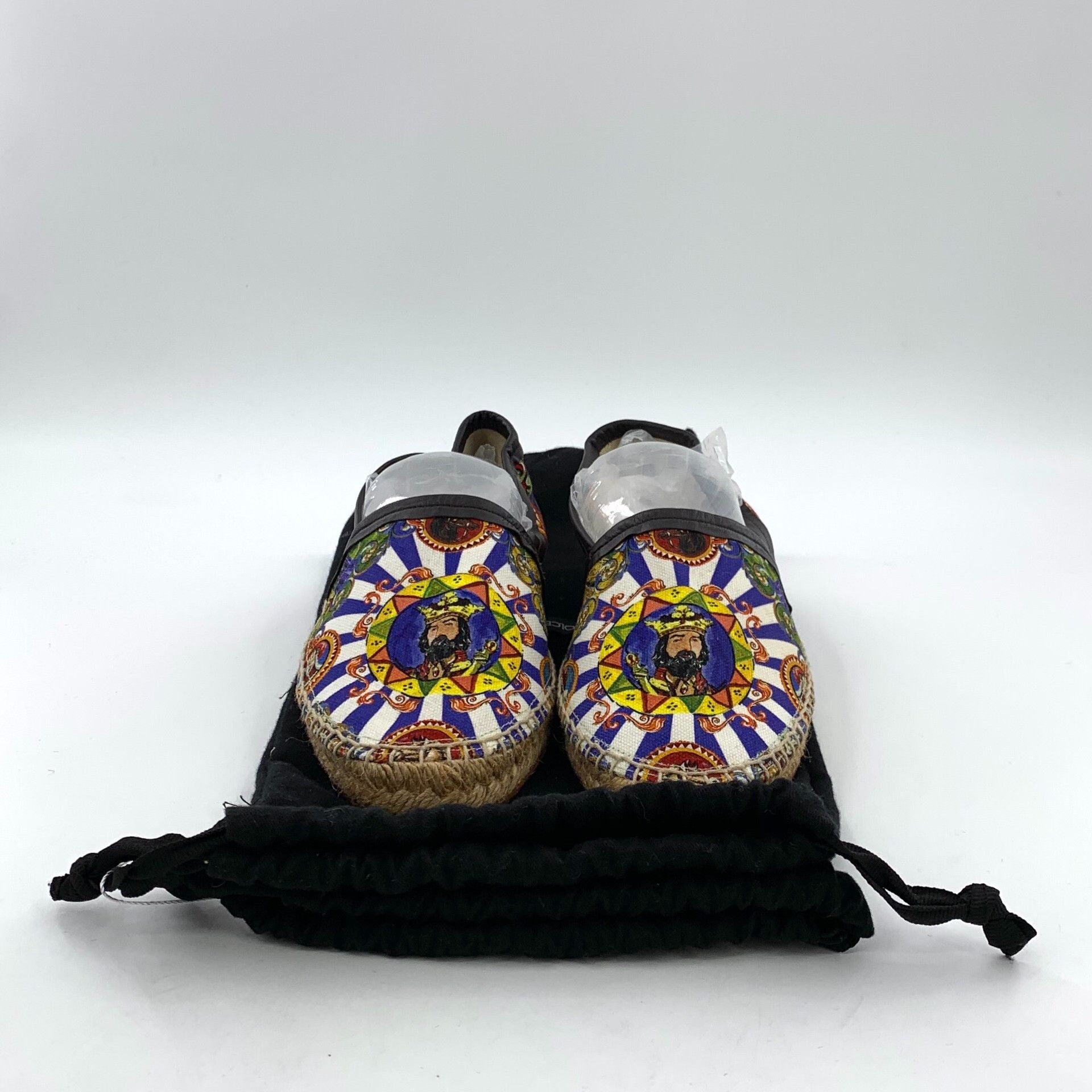 Dolce & Gabbana Dolce & Gabbana Crown Print Espadrilles 39 Size US 6 / EU 39 - 9 Thumbnail