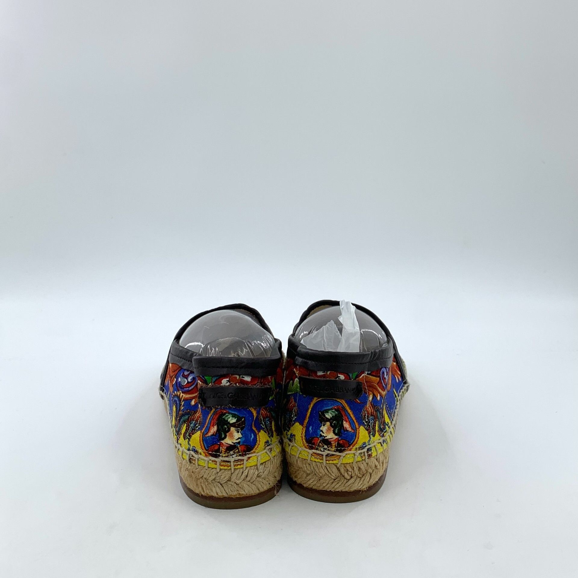 Dolce & Gabbana Dolce & Gabbana Crown Print Espadrilles 39 Size US 6 / EU 39 - 5 Thumbnail