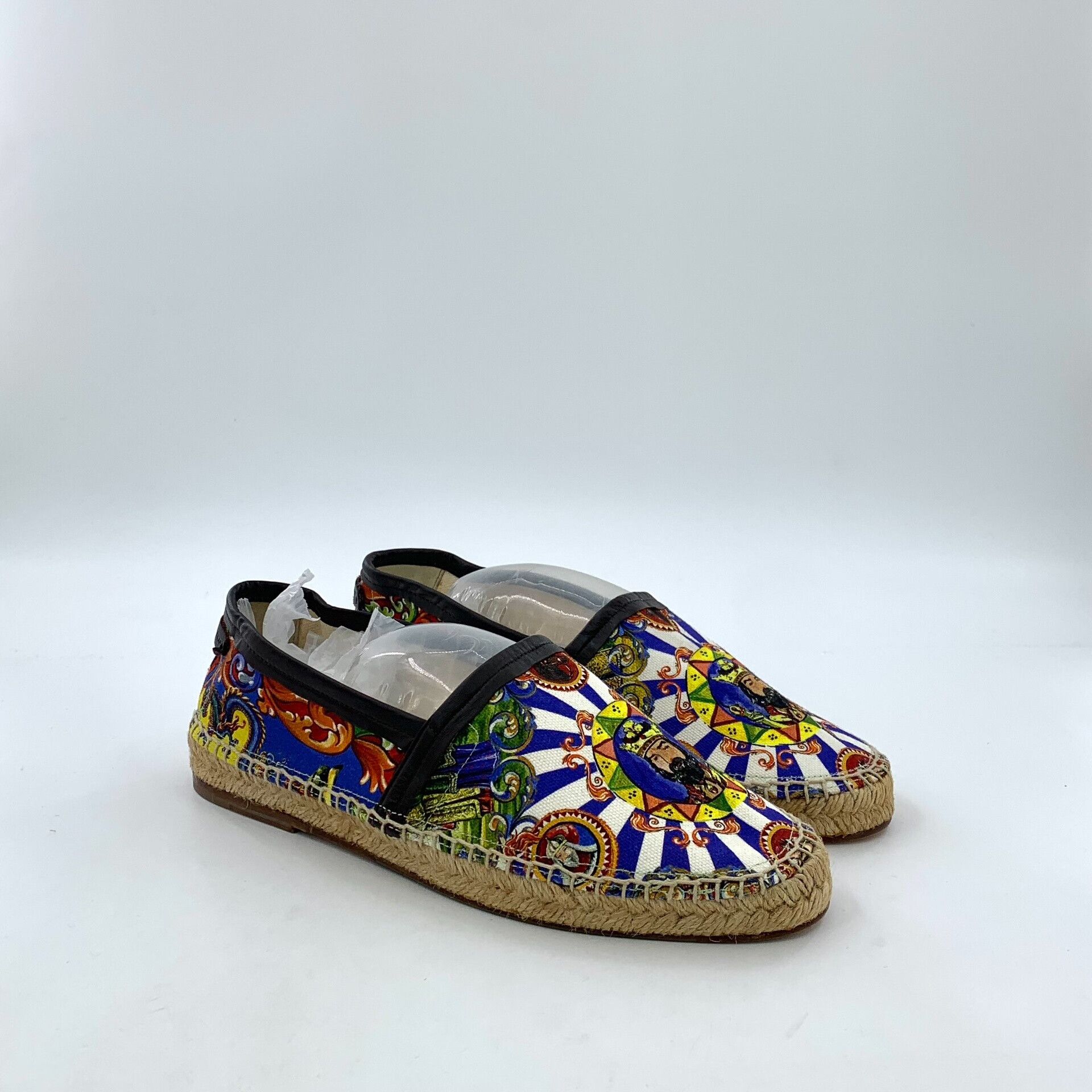 Dolce & Gabbana Dolce & Gabbana Crown Print Espadrilles 39 Size US 6 / EU 39 - 3 Thumbnail
