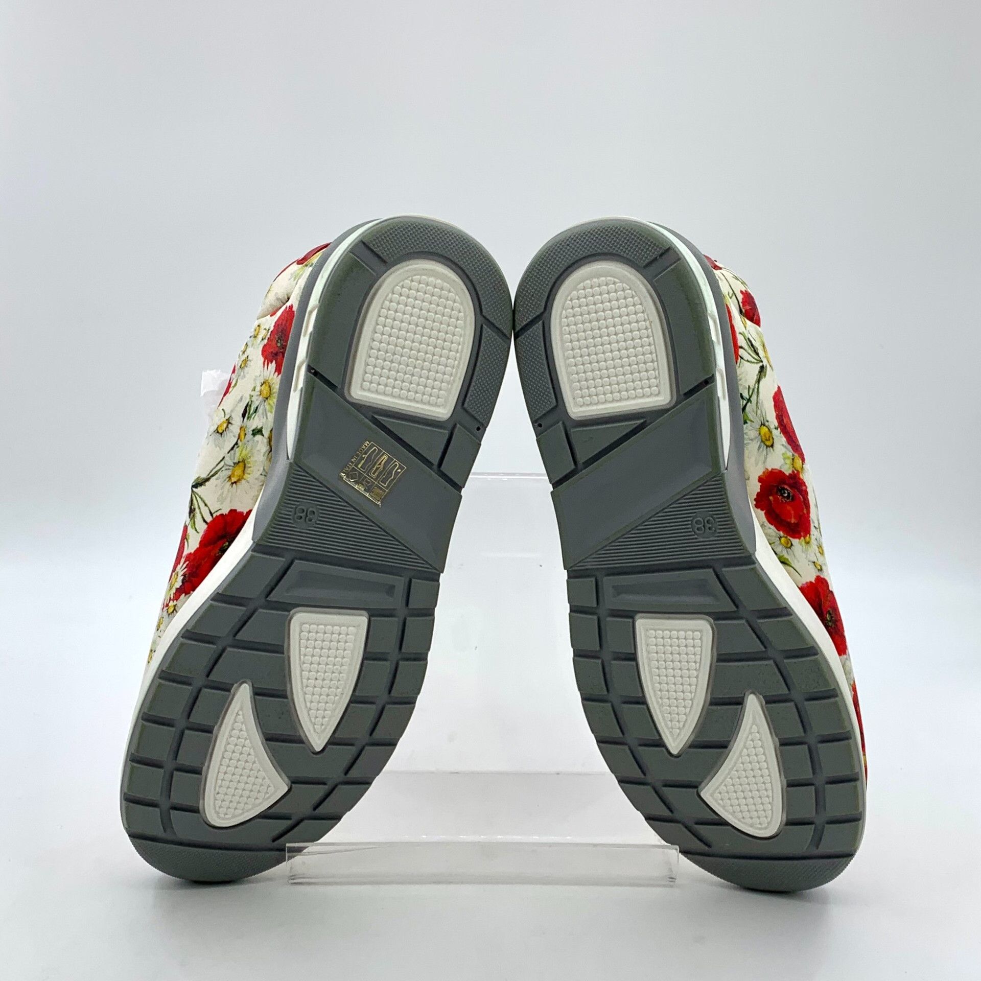 Dolce & Gabbana Dolce & Gabbana Floral Print Slip On Sneakers 38 Size US 8 / IT 38 - 6 Thumbnail