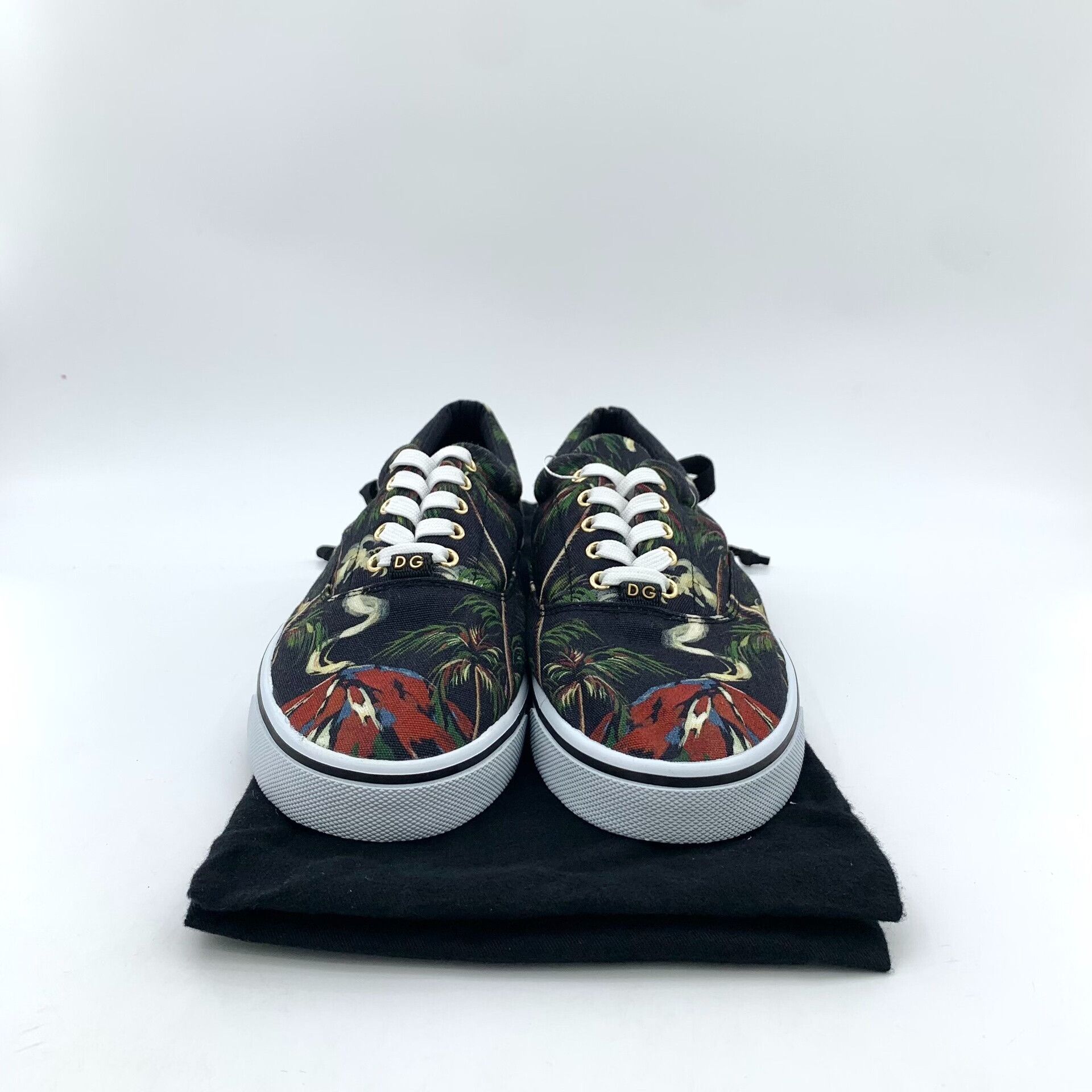 Dolce & Gabbana Dolce & Gabbana Palm Tree Print Sneakers Size 43 Size US 10 / EU 43 - 9 Thumbnail