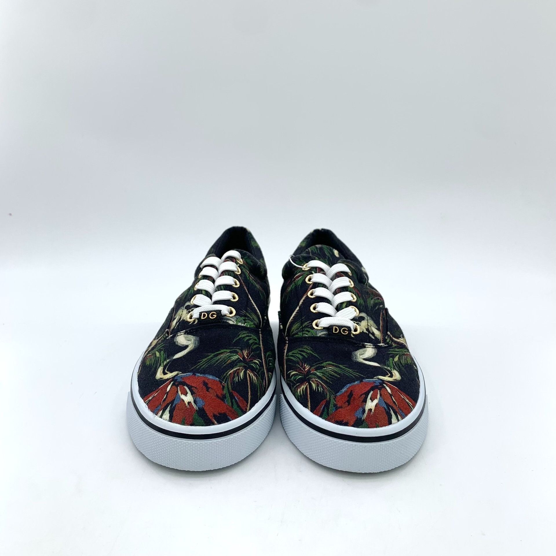 Dolce & Gabbana Dolce & Gabbana Palm Tree Print Sneakers Size 43 Size US 10 / EU 43 - 4 Thumbnail