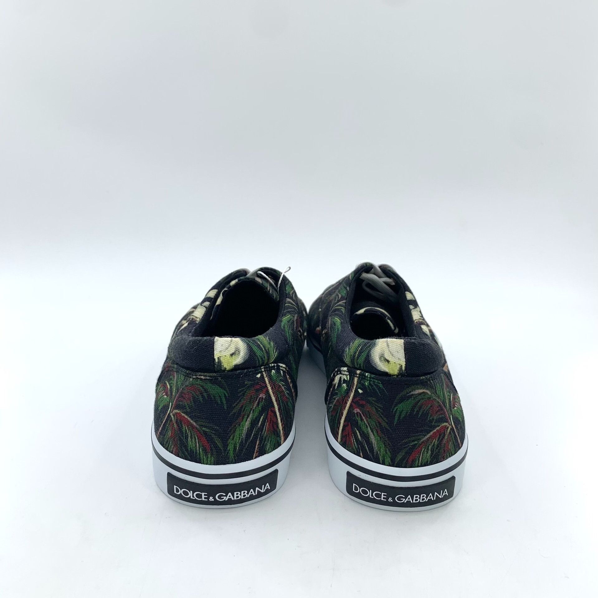 Dolce & Gabbana Dolce & Gabbana Palm Tree Print Sneakers Size 43 Size US 10 / EU 43 - 5 Thumbnail