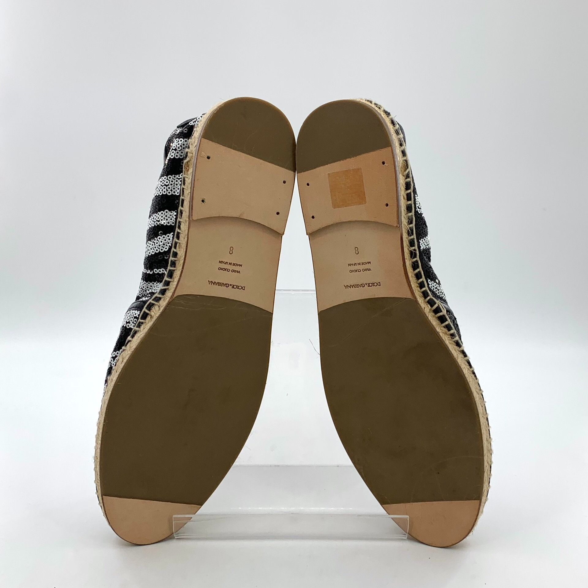 Dolce & Gabbana Dolce & Gabbana Sequin Zebra Espadrilles Size 8 Size US 9 / EU 42 - 6 Thumbnail