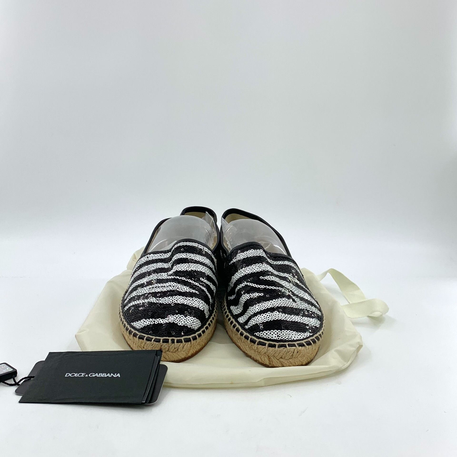 Dolce & Gabbana Dolce & Gabbana Sequin Zebra Espadrilles Size 8 Size US 9 / EU 42 - 9 Thumbnail