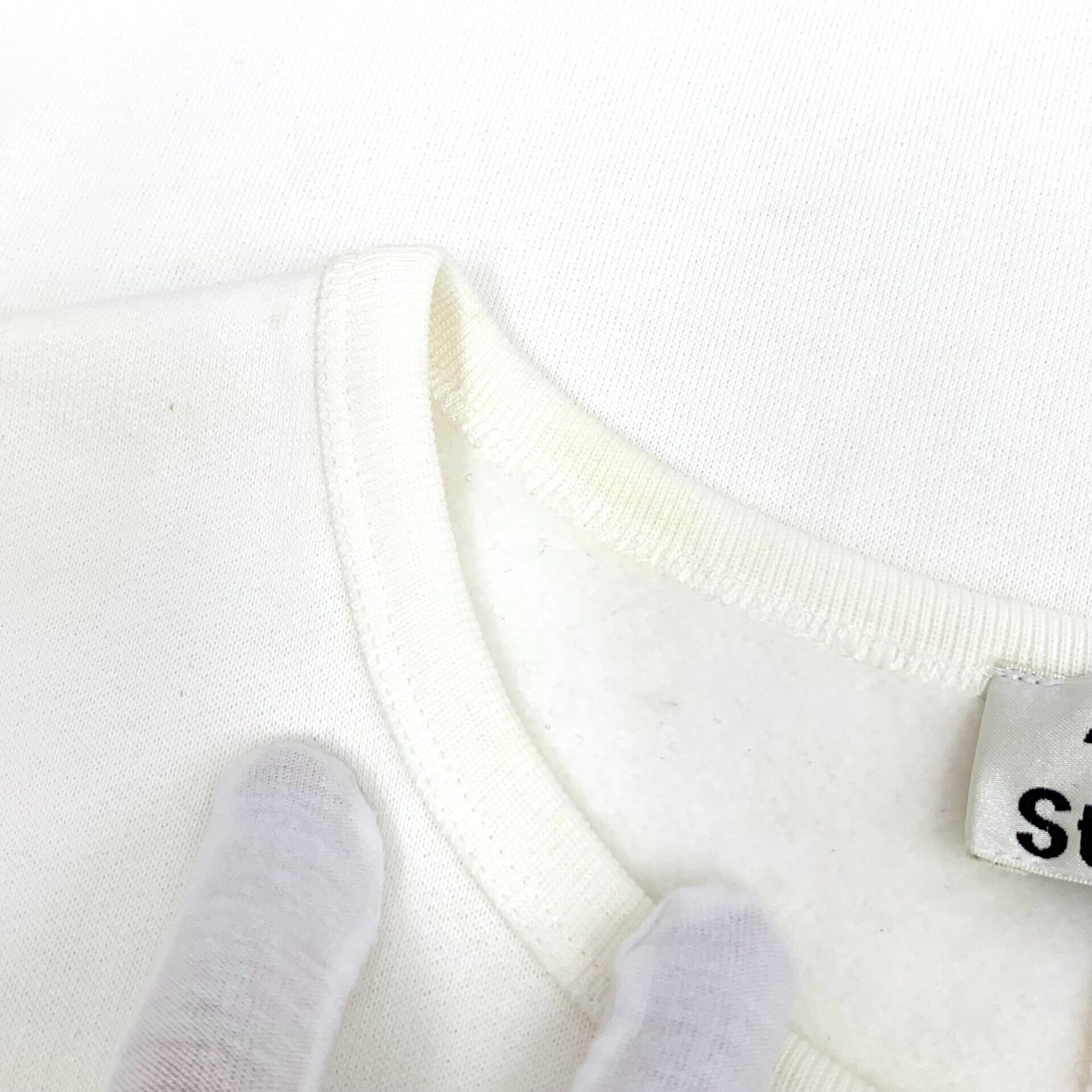 Acne Studios Acne Studios Cream Cotton Sweatshirt Size S Size US S / EU 44-46 / 1 - 9 Thumbnail