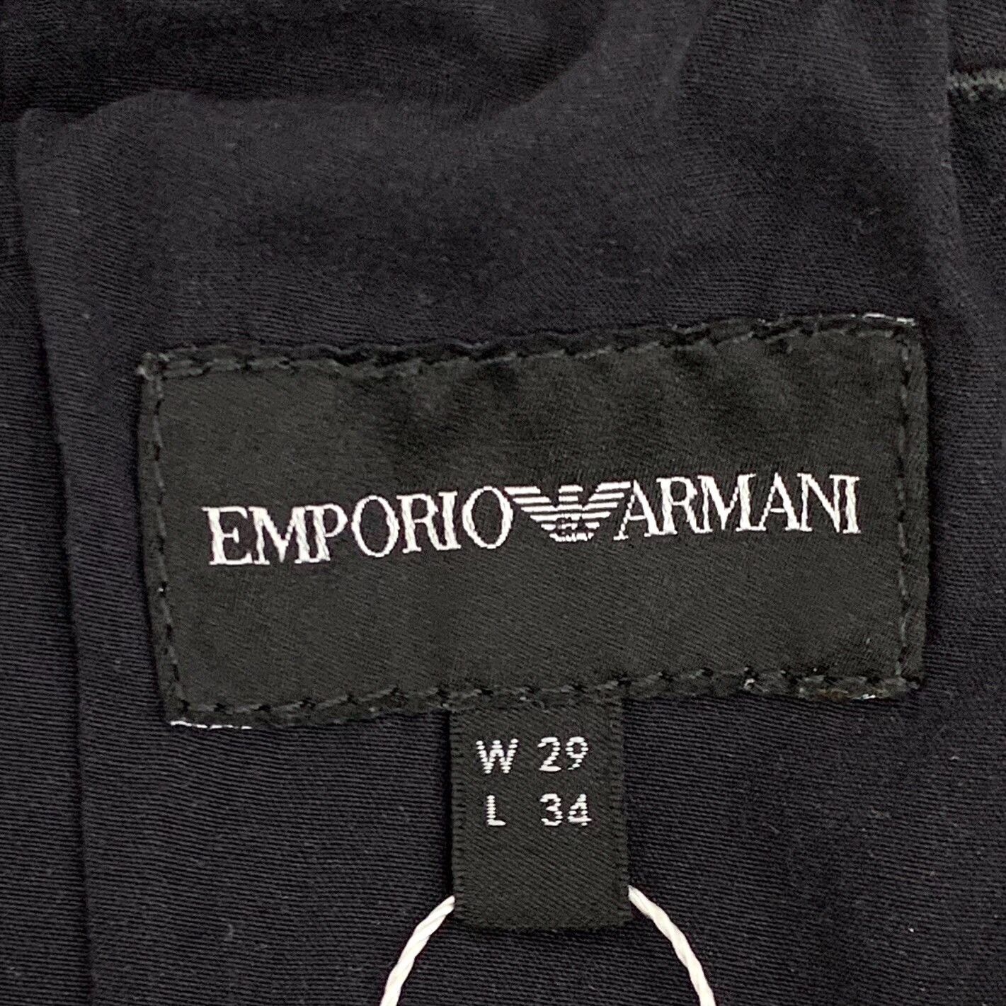 Emporio Armani Emporio Armani Gray Logo Denim Jeans 29 Size US 29 - 9 Thumbnail