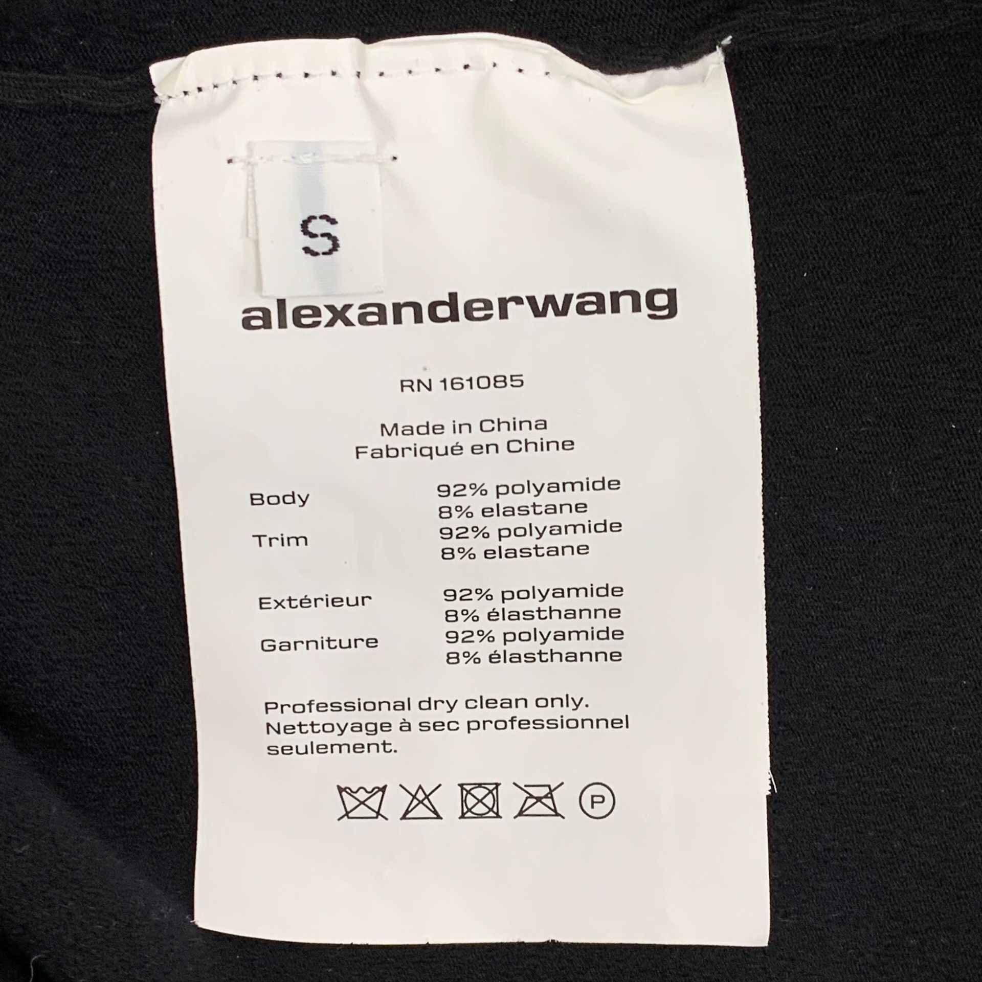 Alexander Wang Alexander Wang Logo Mock Neck Top S Size S / US 4 / IT 40 - 8 Thumbnail