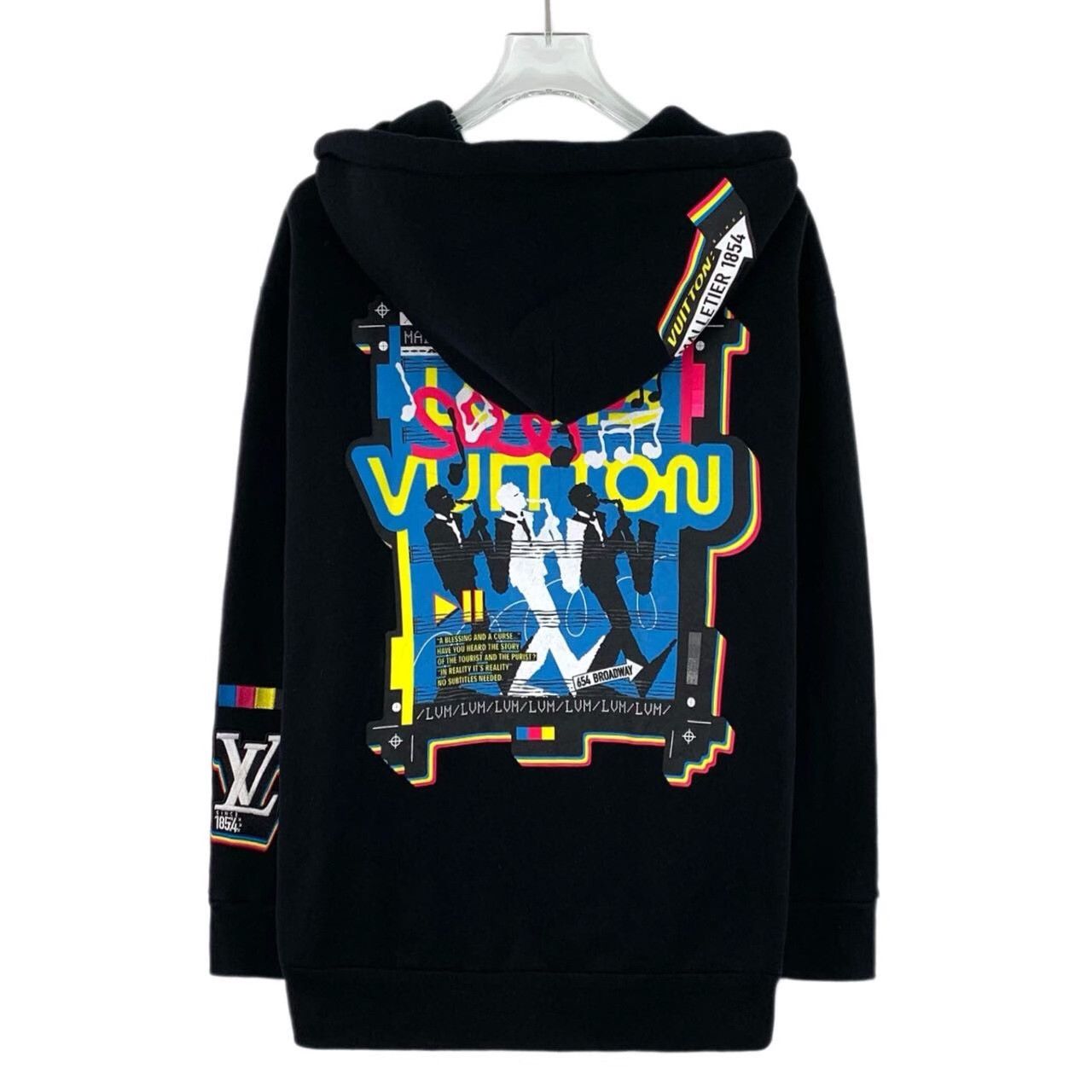 Louis Vuitton Louis Vuitton Jazz Graphic Zip Up Hoodie US S Size US S / EU 44-46 / 1 - 3 Thumbnail