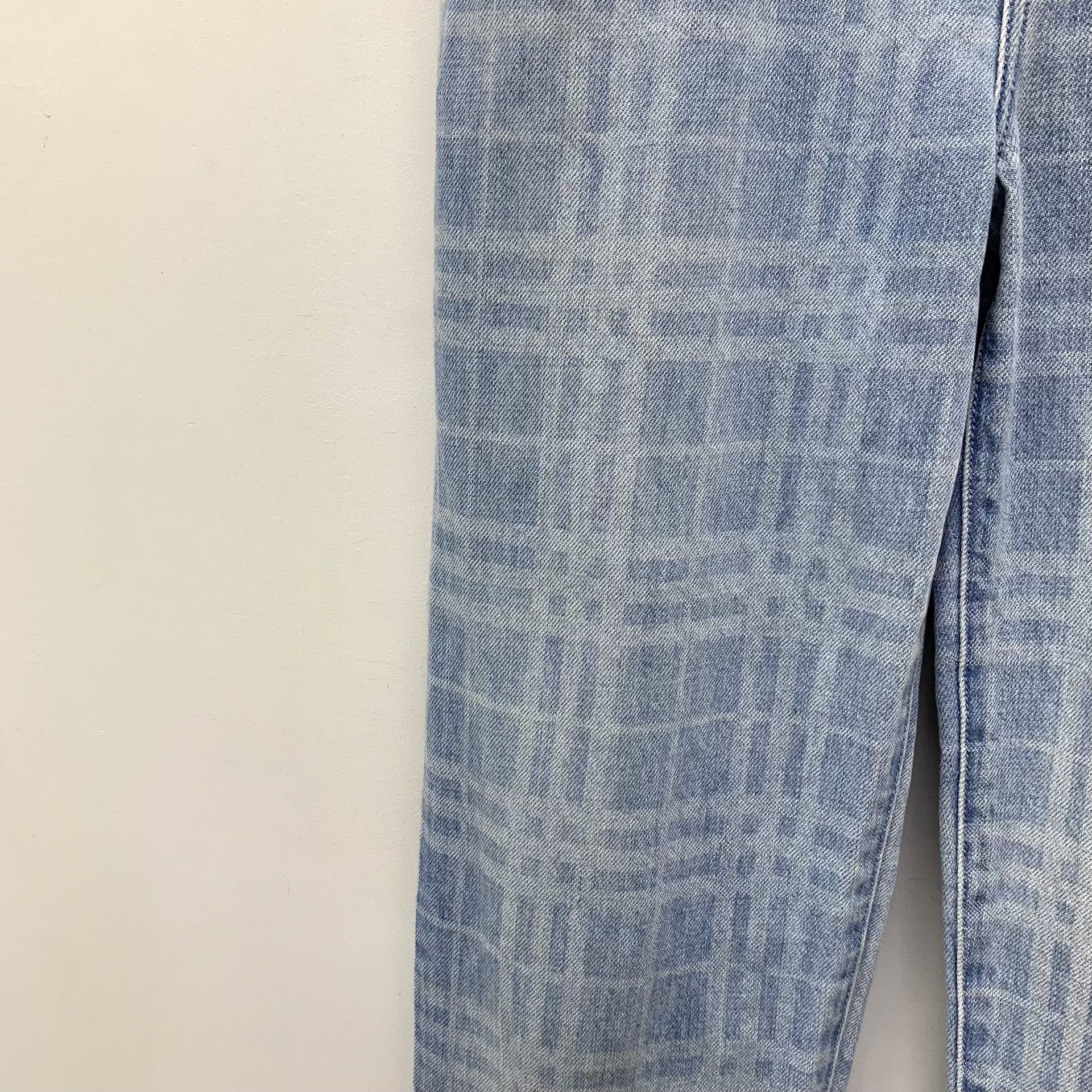 Burberry Burberry Blue Check Casual Pants 10Y Size US 26 / EU 42 - 5 Thumbnail