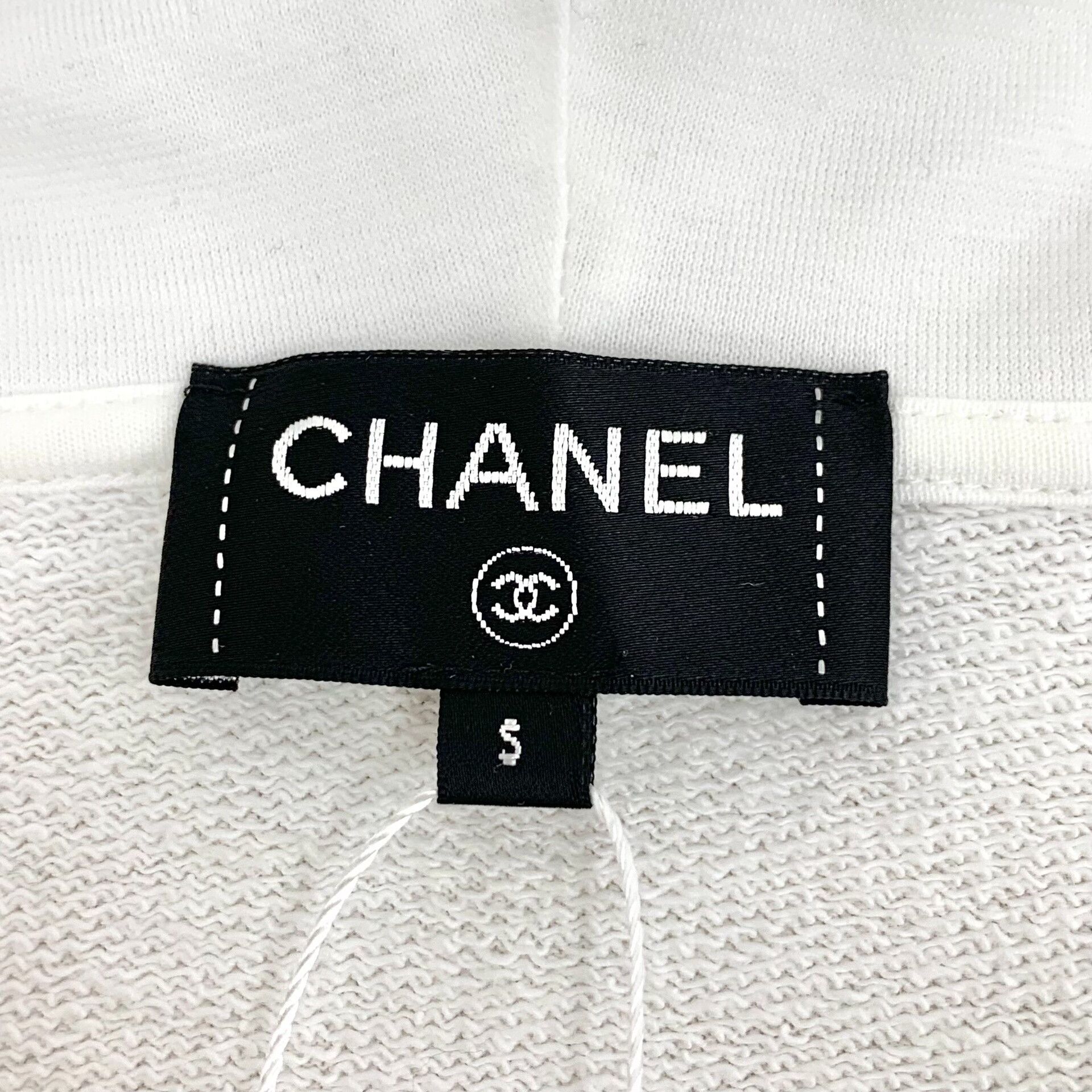Chanel Chanel Camellia Logo Graphic Zip Hoodie S Size S / US 4 / IT 40 - 6 Thumbnail