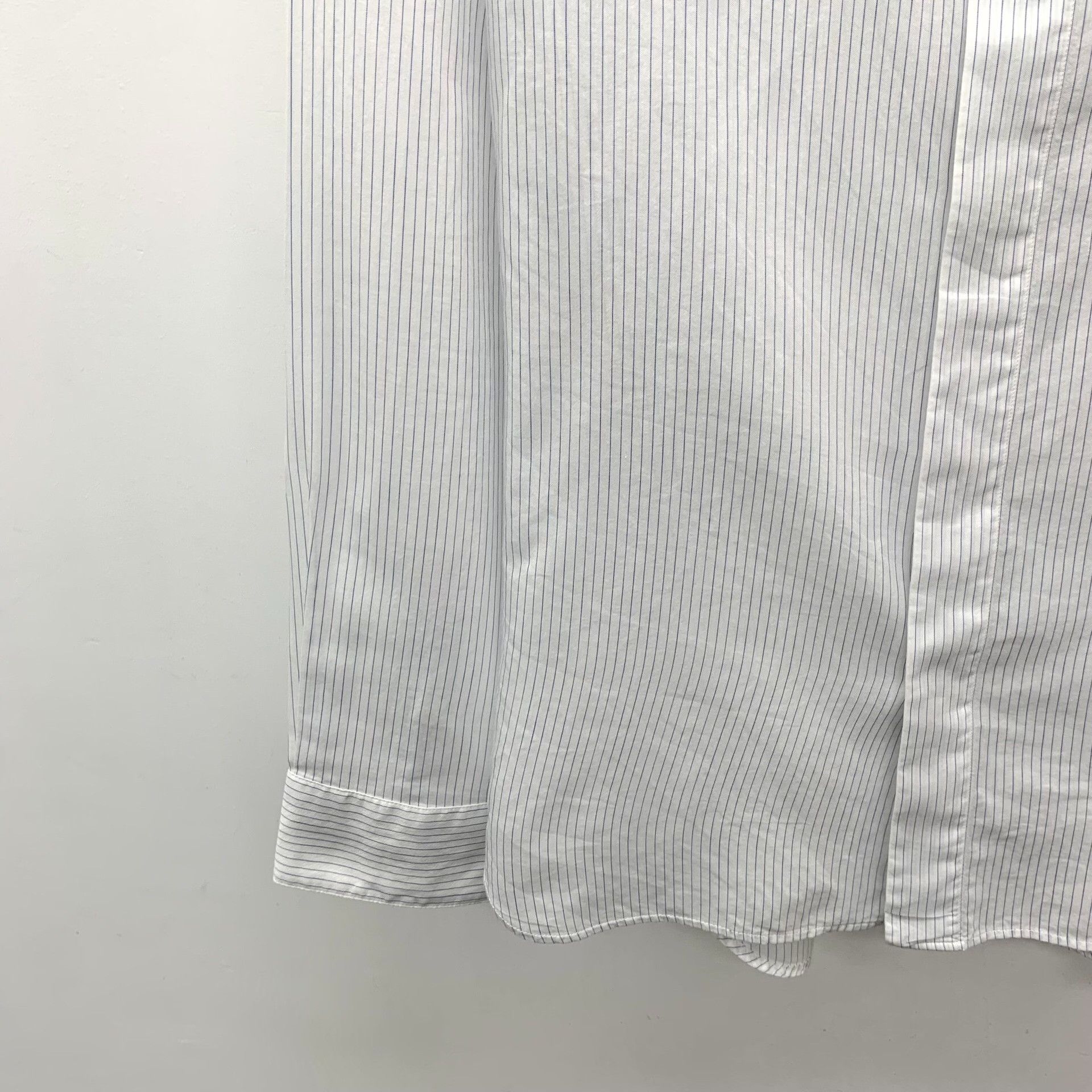 Dior Dior Striped Cotton Cupro Shirt Size 39 Size US M / EU 48-50 / 2 - 5 Thumbnail