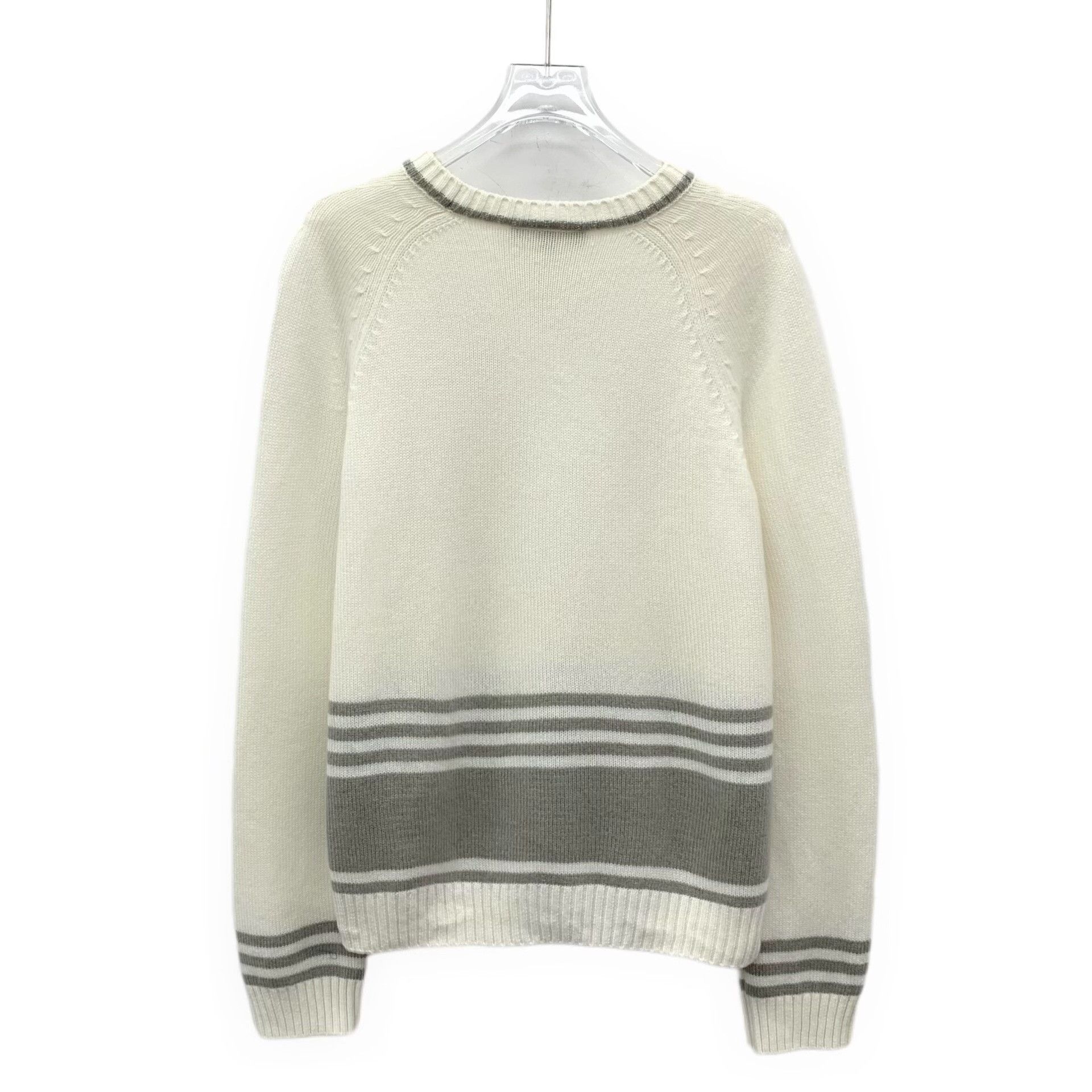 Loro Piana Loro Piana Striped Baby Cashmere Sweater IT 42 Size M / US 6-8 / IT 42-44 - 3 Thumbnail