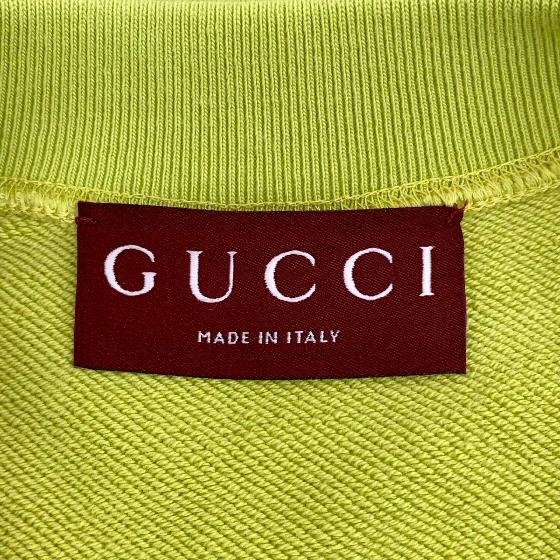 Gucci Gucci Tonal Embroidered Logo Sweatshirt Size L Size US L / EU 52-54 / 3 - 7 Thumbnail