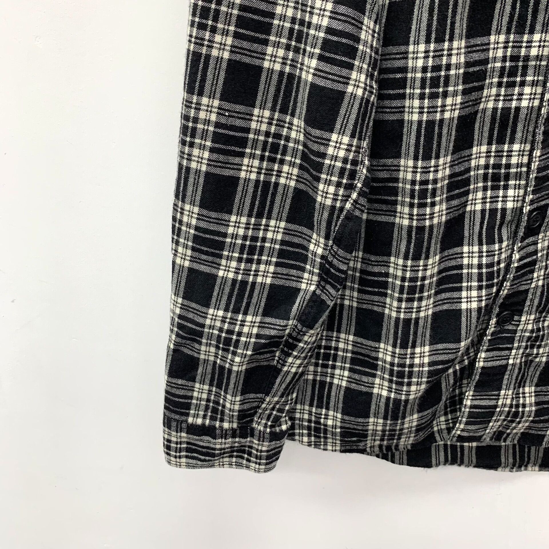 Burberry Burberry Brit Plaid Wool Blend Shirt Size M Size US M / EU 48-50 / 2 - 5 Thumbnail