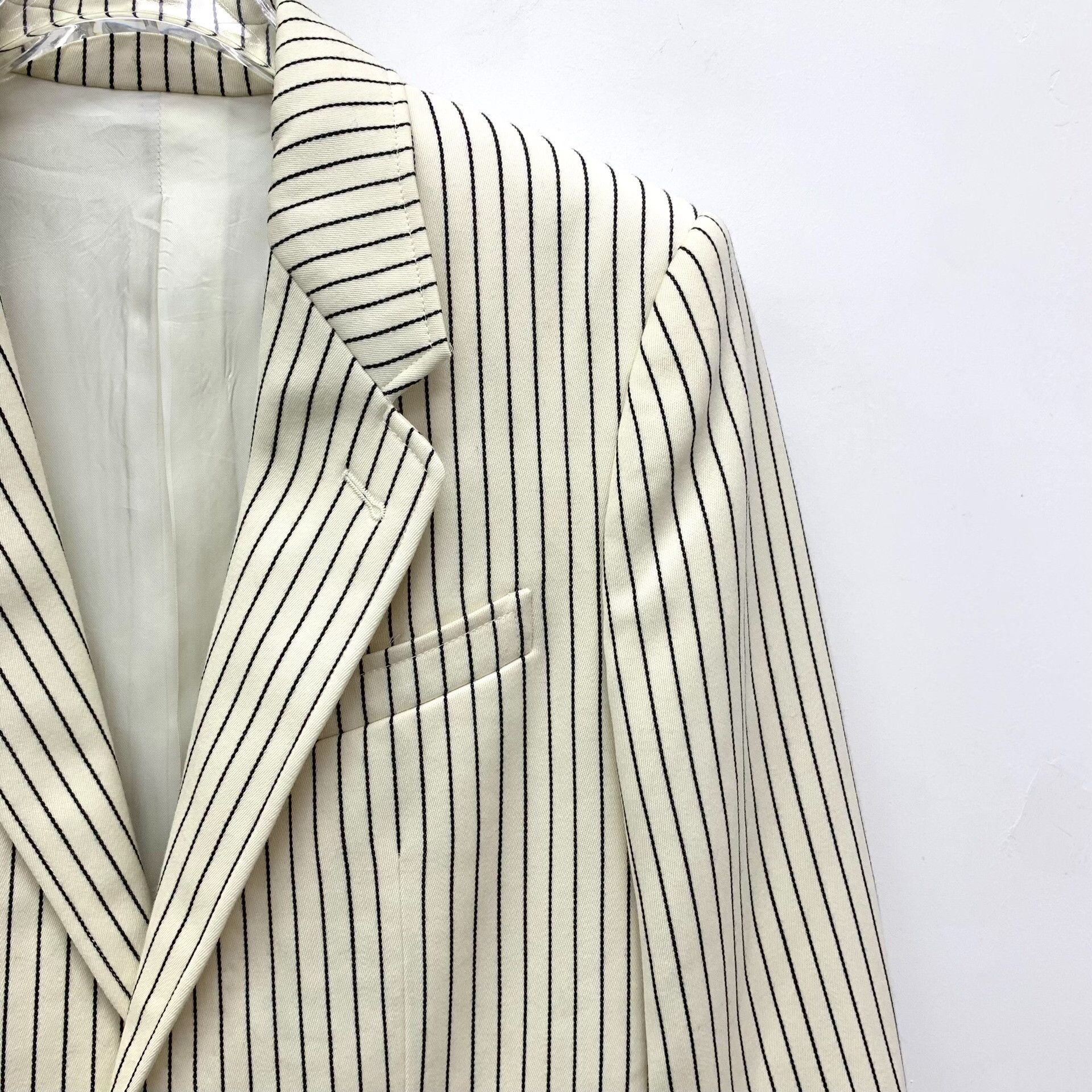 Celine Celine Striped Wool Blazer Size 36 Size XS / US 0-2 / IT 36-38 - 4 Thumbnail