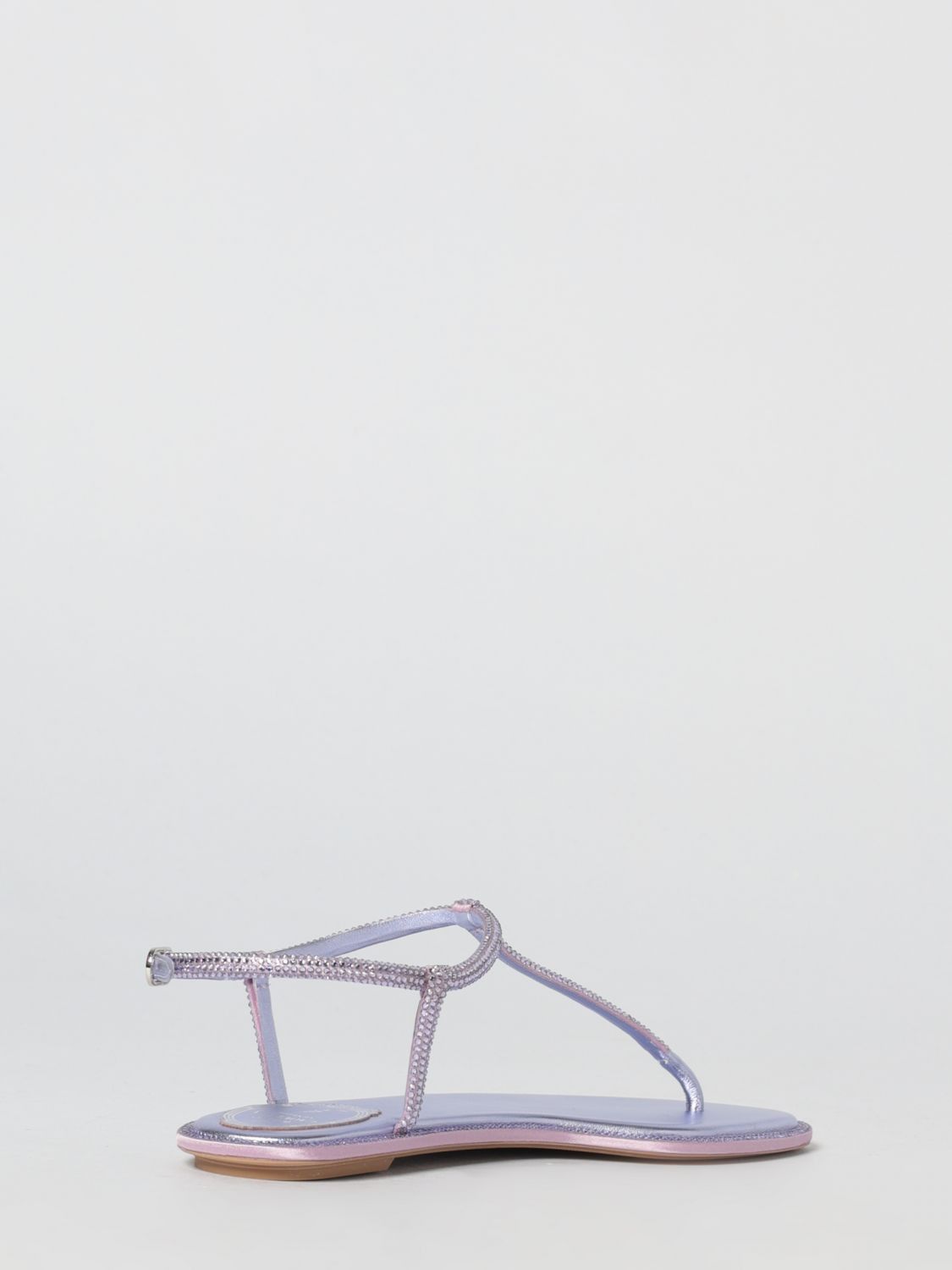 Rene Caovilla Rene Caovilla Heeled Sandal Woman Violet Size US 11 / IT 41 - 3 Thumbnail