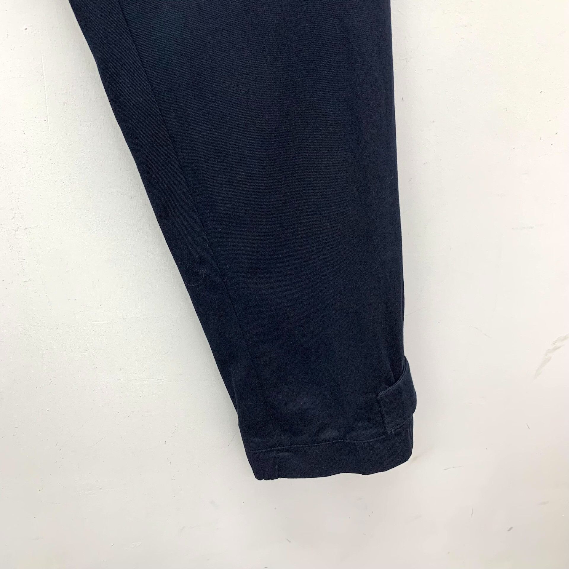 Prada Prada Navy Cotton Velcro Casual Pants Size 34 Size US 34 / EU 50 - 6 Thumbnail