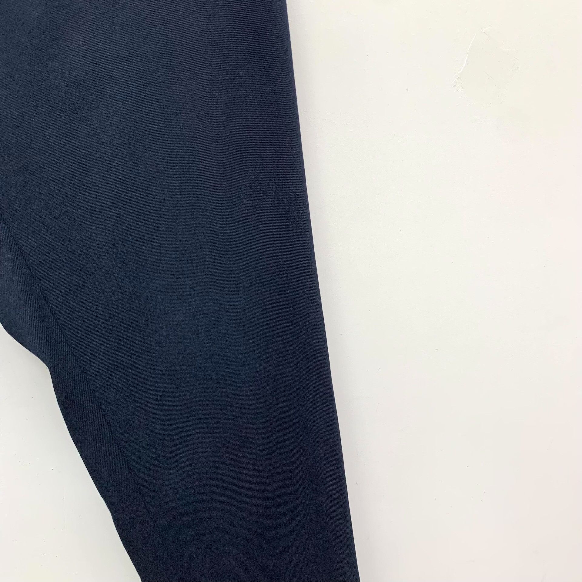 Prada Prada Navy Cotton Velcro Casual Pants Size 34 Size US 34 / EU 50 - 5 Thumbnail