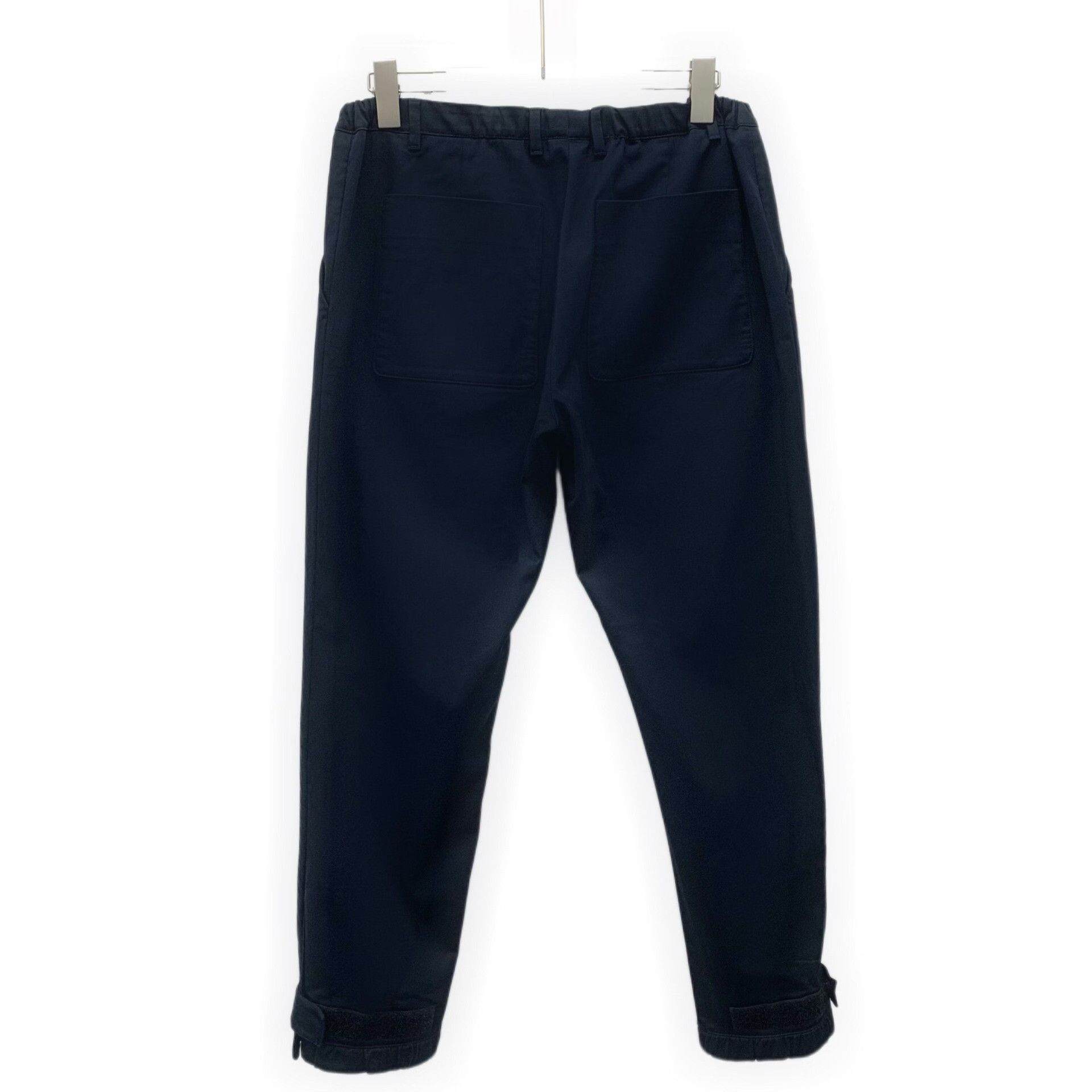 Prada Prada Navy Cotton Velcro Casual Pants Size 34 Size US 34 / EU 50 - 3 Thumbnail