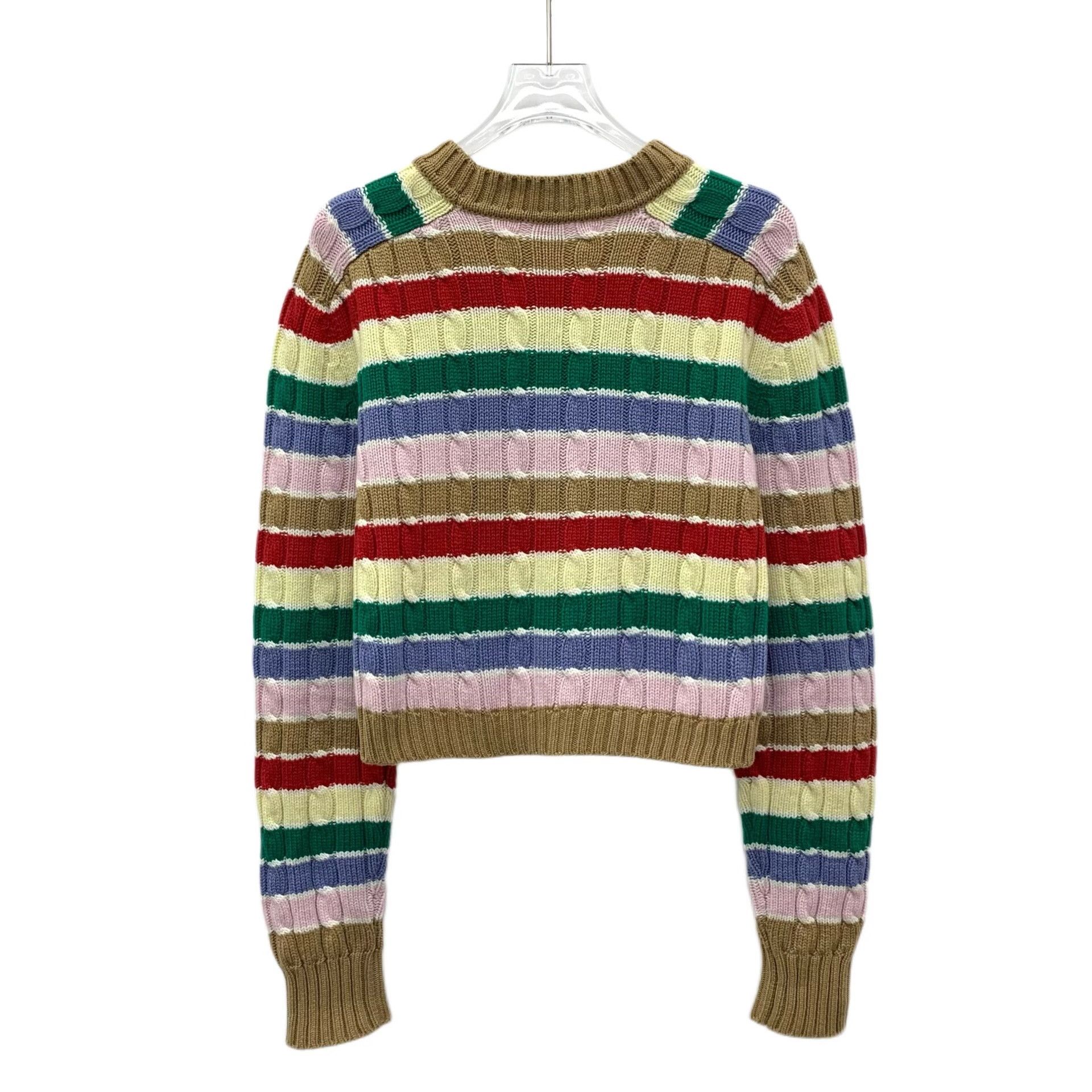 Miu Miu Miu Miu Striped Cashmere Sweater Size 40 Size S / US 4 / IT 40 - 3 Thumbnail