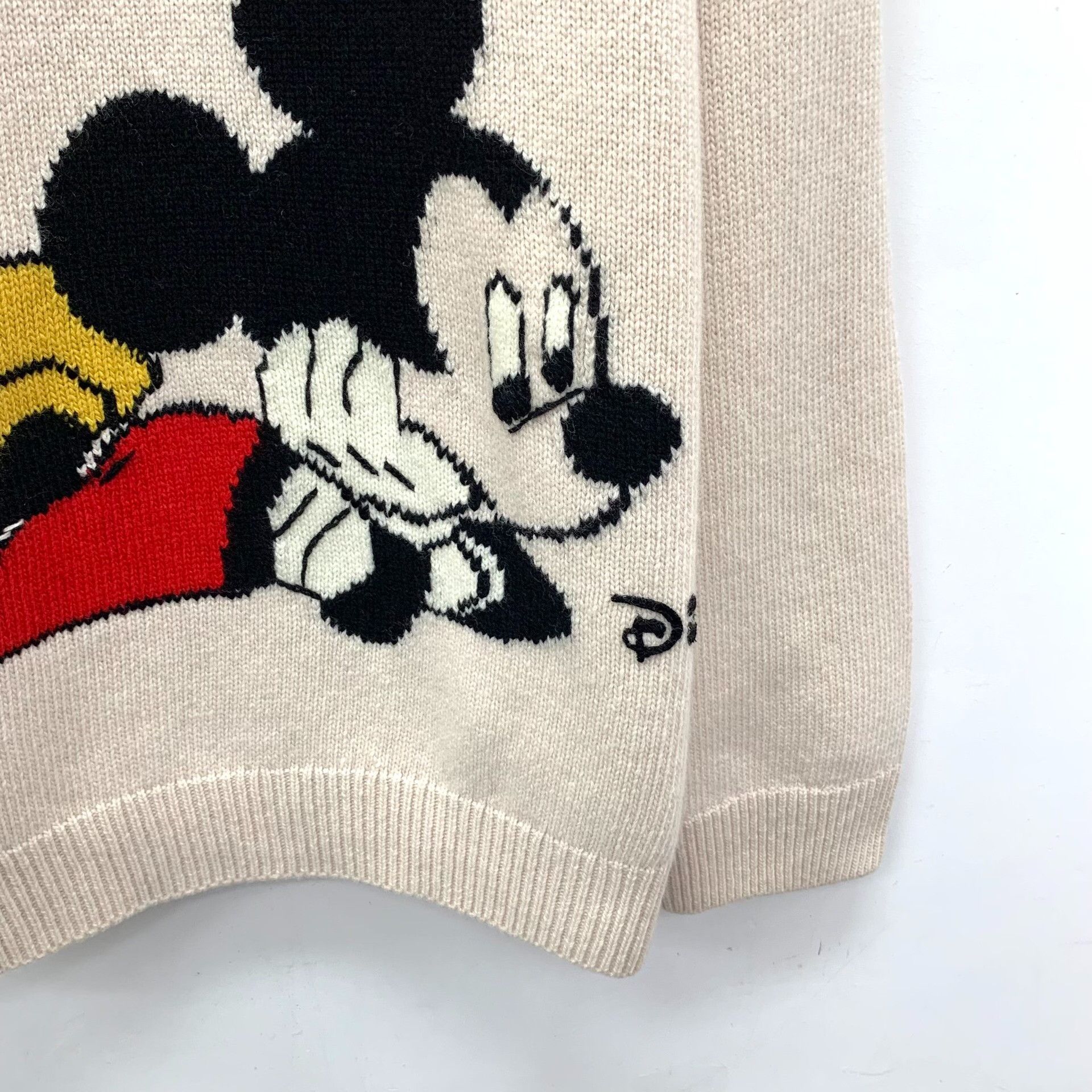 Gucci Gucci x Disney Mickey Mouse Wool Sweater Size S Size US S / EU 44-46 / 1 - 5 Thumbnail