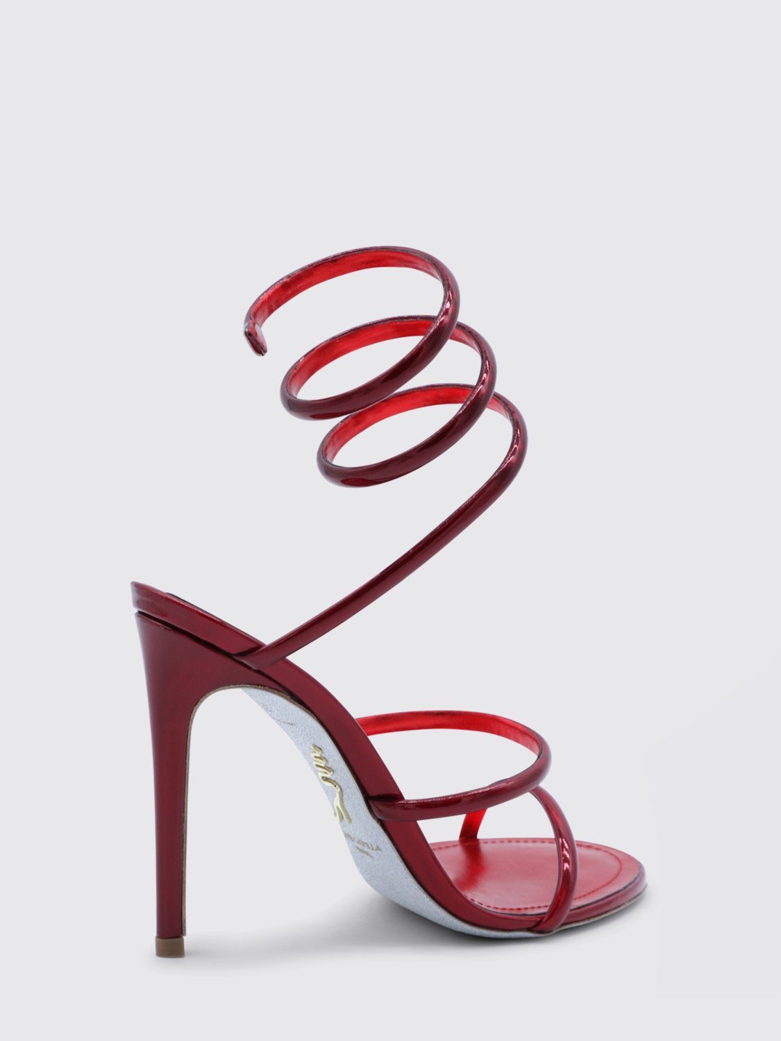 Rene Caovilla Rene Caovilla Heeled Sandal Woman Red Size US 6 / IT 36 - 3 Thumbnail
