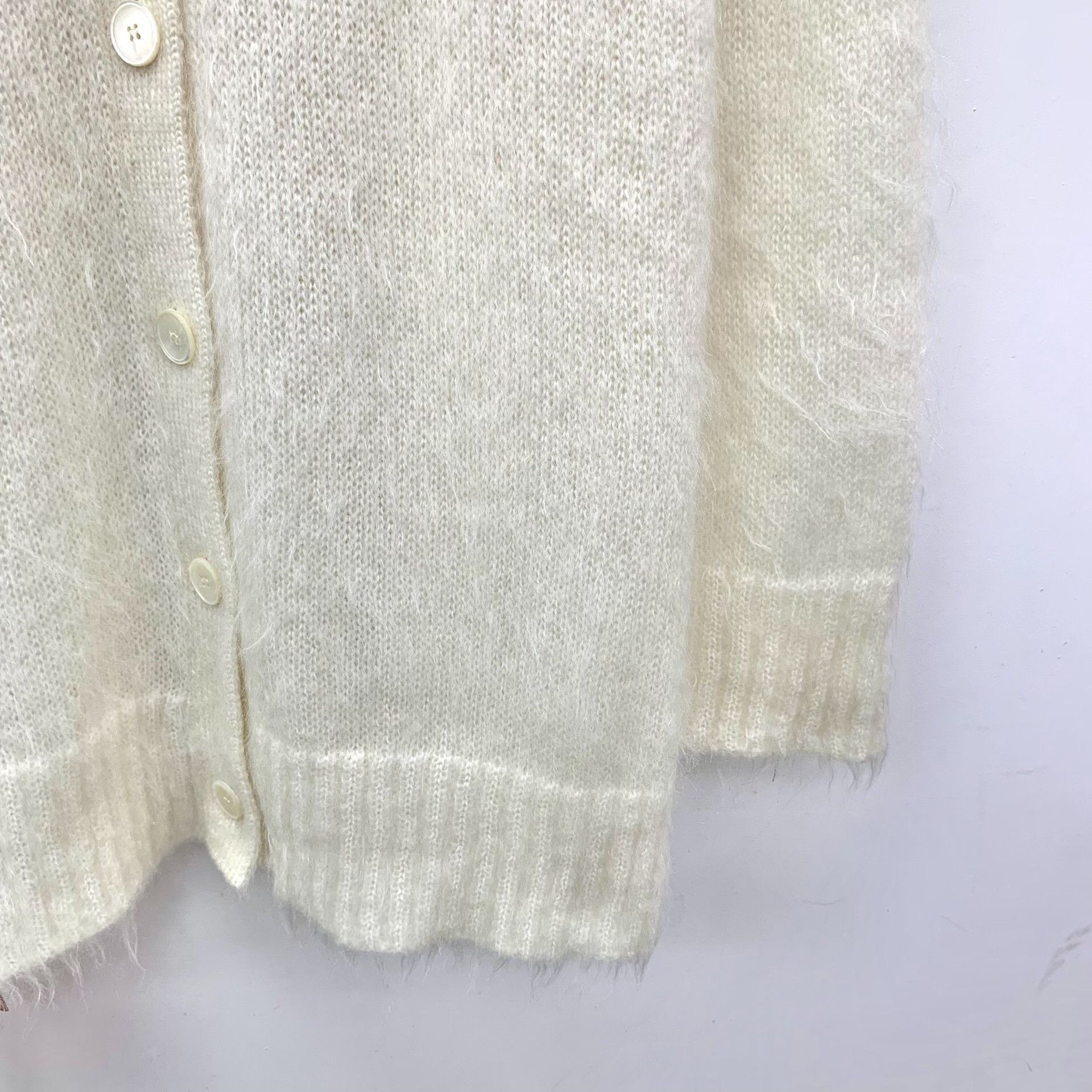 Miu Miu Miu Miu Lace Collar Mohair Cardigan Size 36 Size XS / US 0-2 / IT 36-38 - 5 Thumbnail